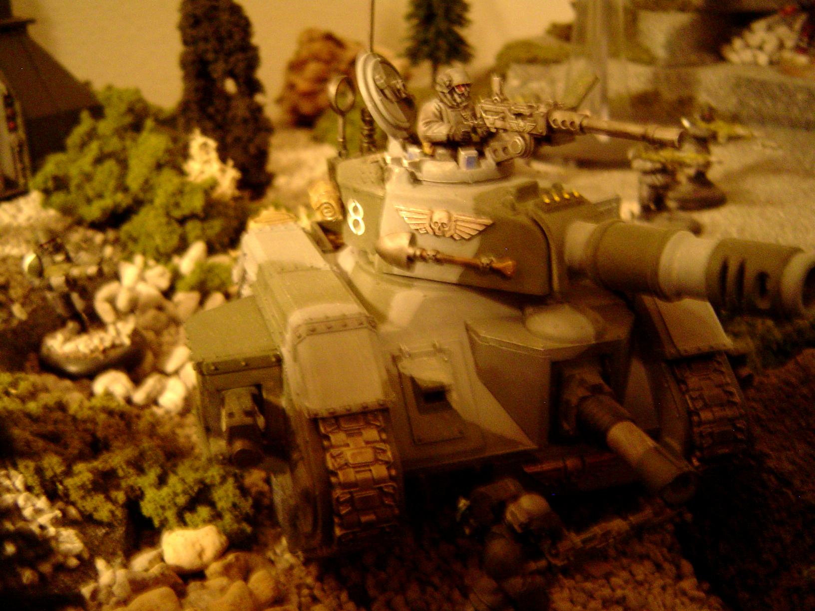 Imperial Guard, Leman Russ, Sepia, Tank, Terrain