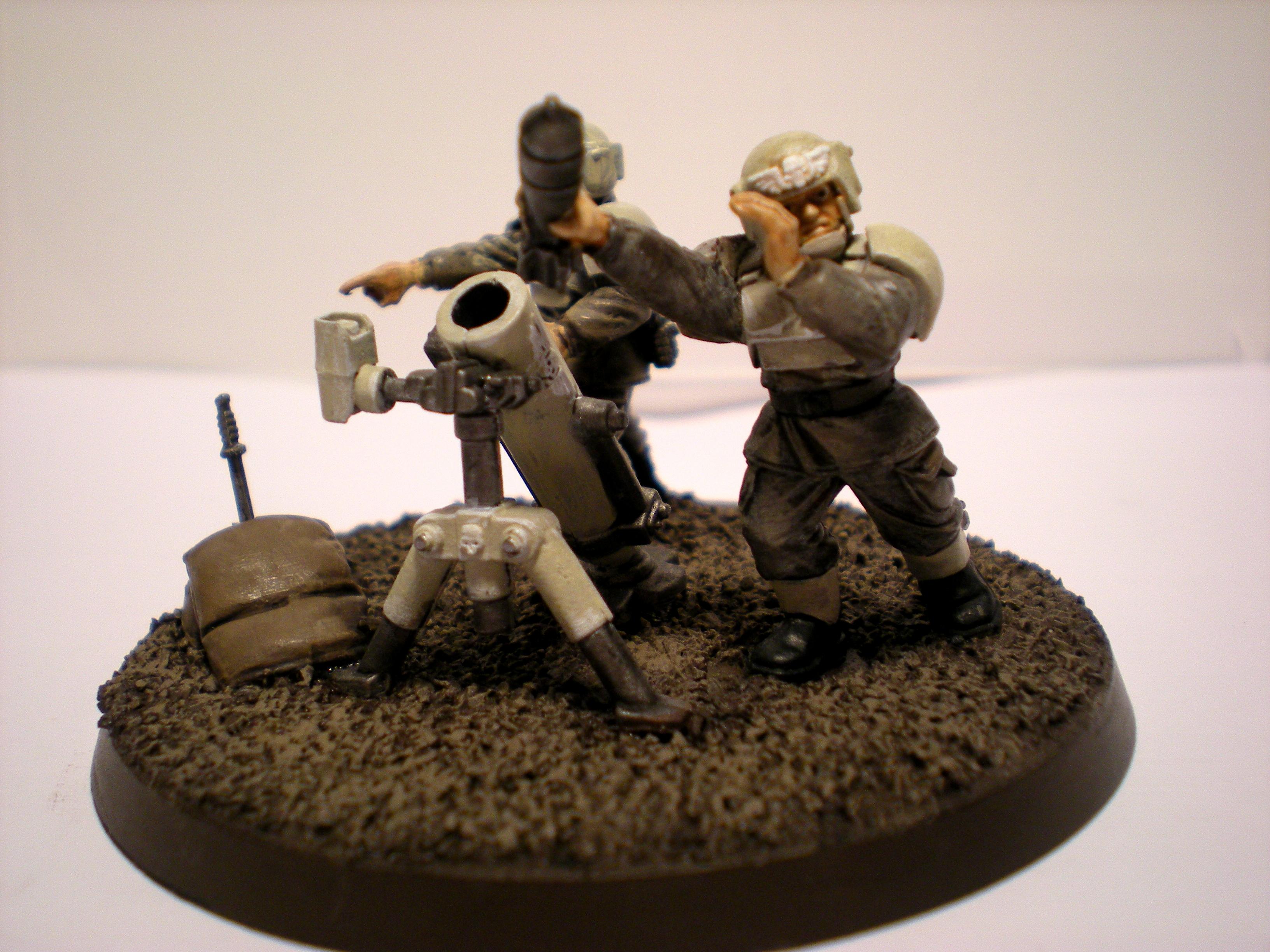 Imperial Guard, Infantry, Mortar, Warhammer 40,000
