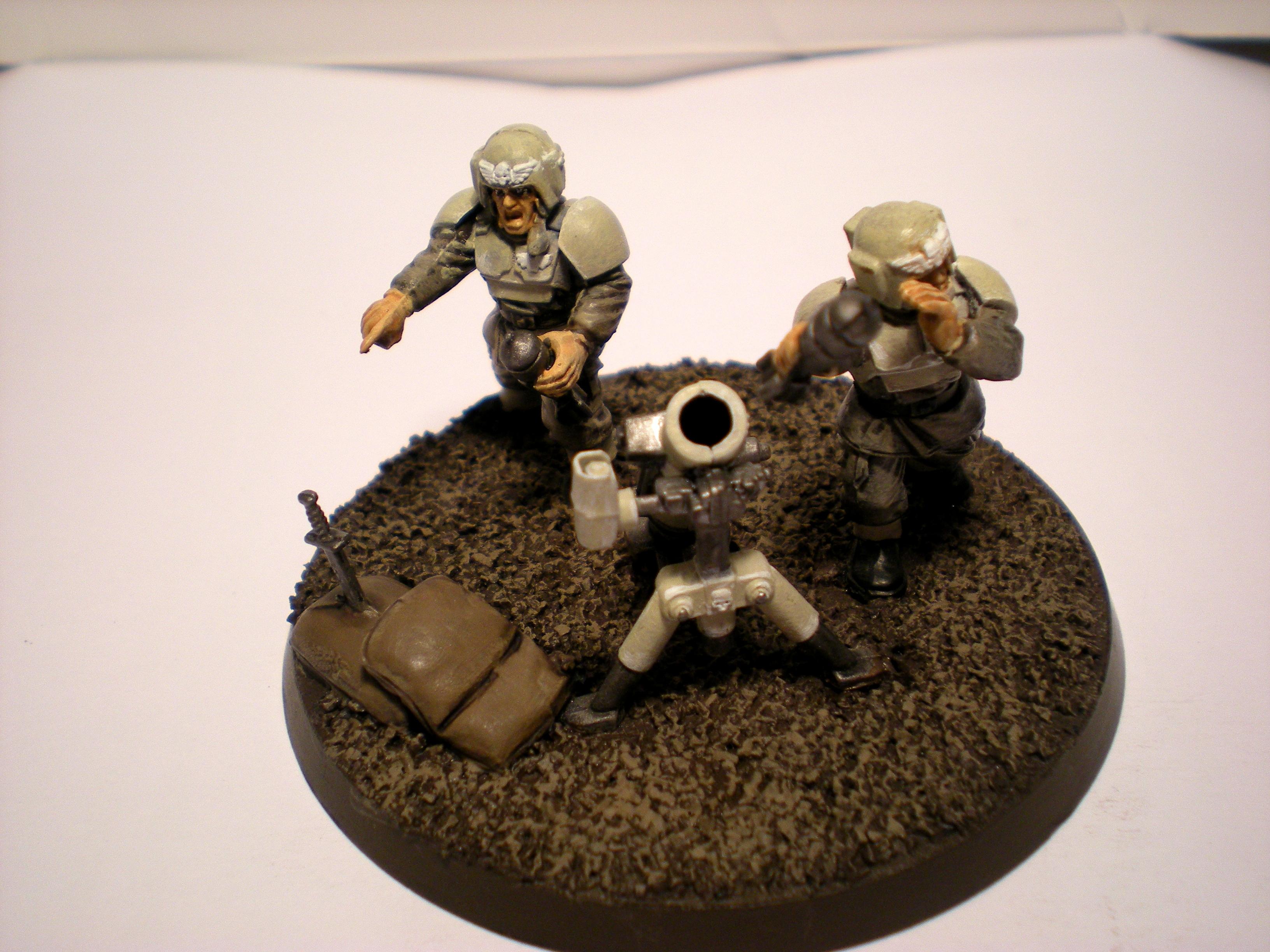 Imperial Guard, Infantry, Mortar, Warhammer 40,000