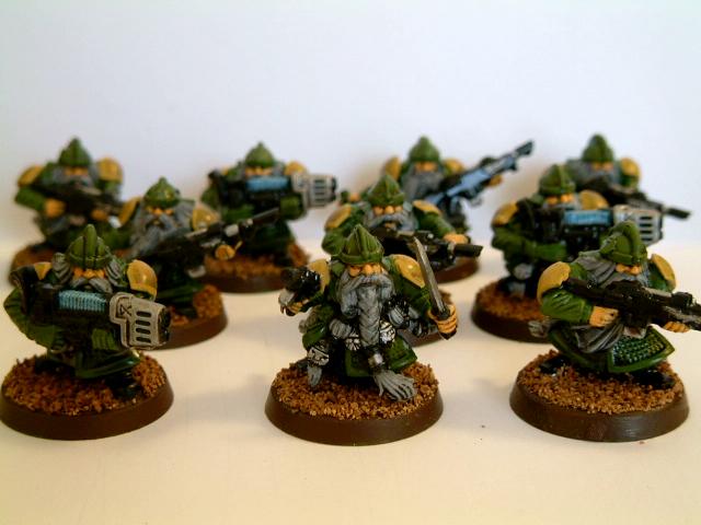 Brown, Classic, Conversion, Dwarves, Green, Guard, Imperial, Imperial Guard, Old, Out Of Production, Rogue, Squats, Trader, Warhammer 40,000
