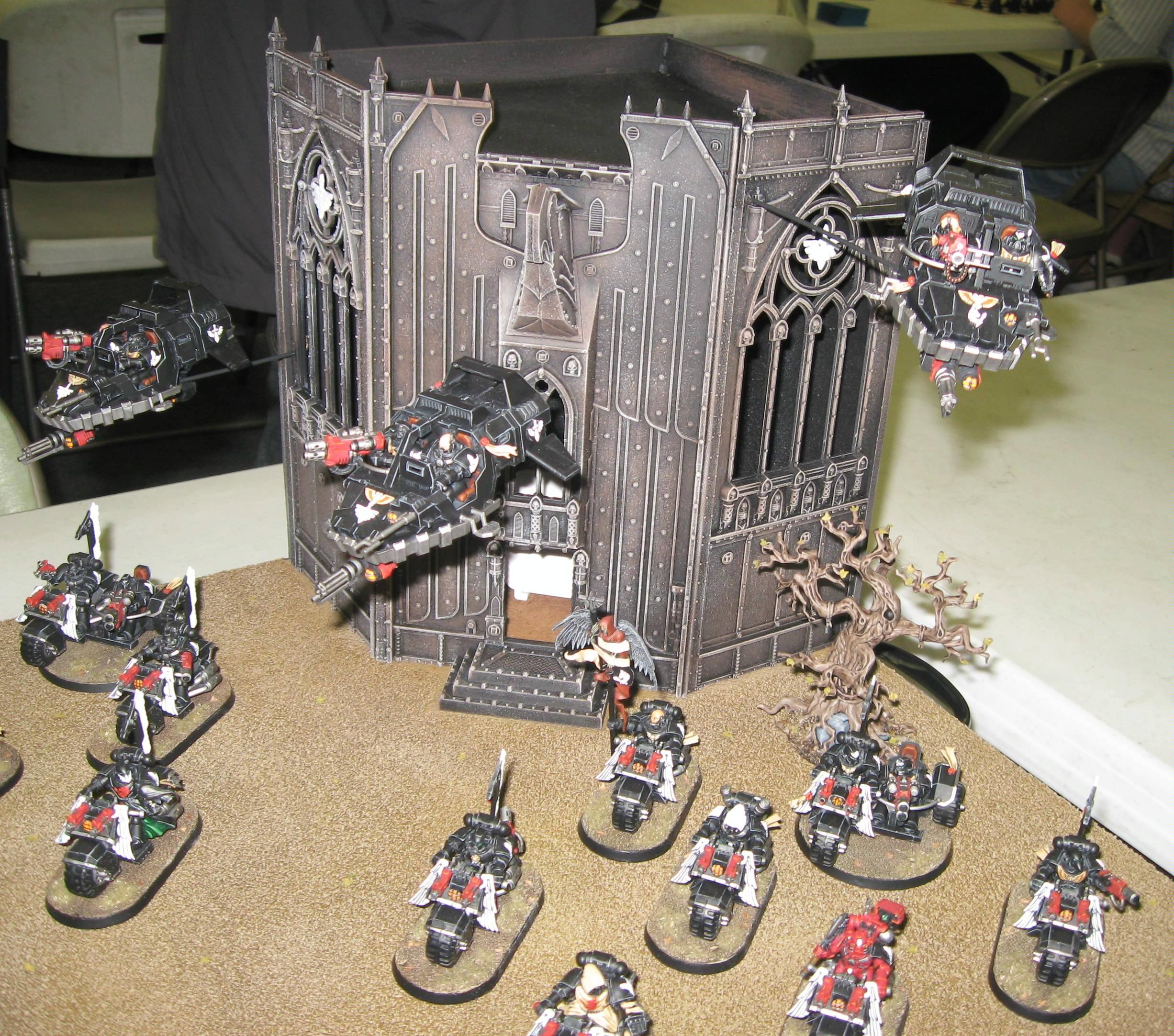 Dark Angels, Display, Land Speeder, Ravenwing, Space Marines, Tournament