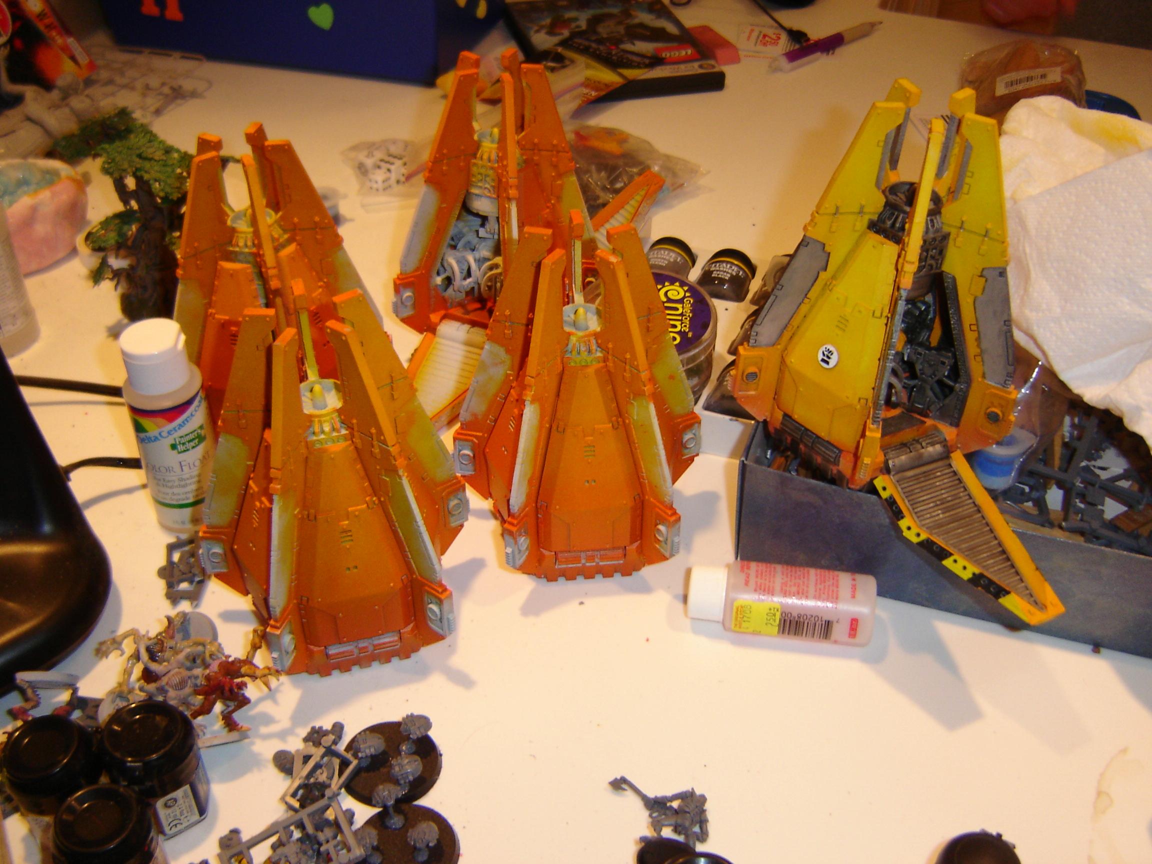 Droppod, Imperial Fists, Space Marines