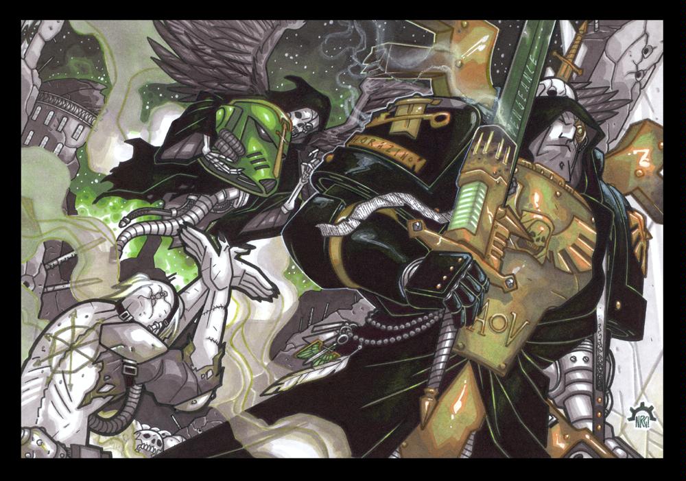 Artwork, Dark Angels