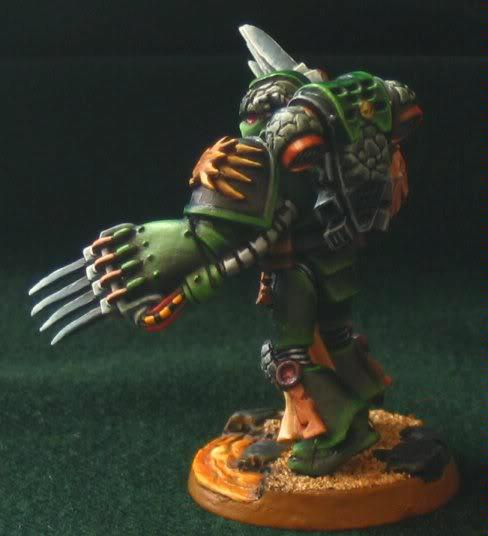 Lightening Claws, Salamader, Space Marines, Veteran, Warhammer 40,000