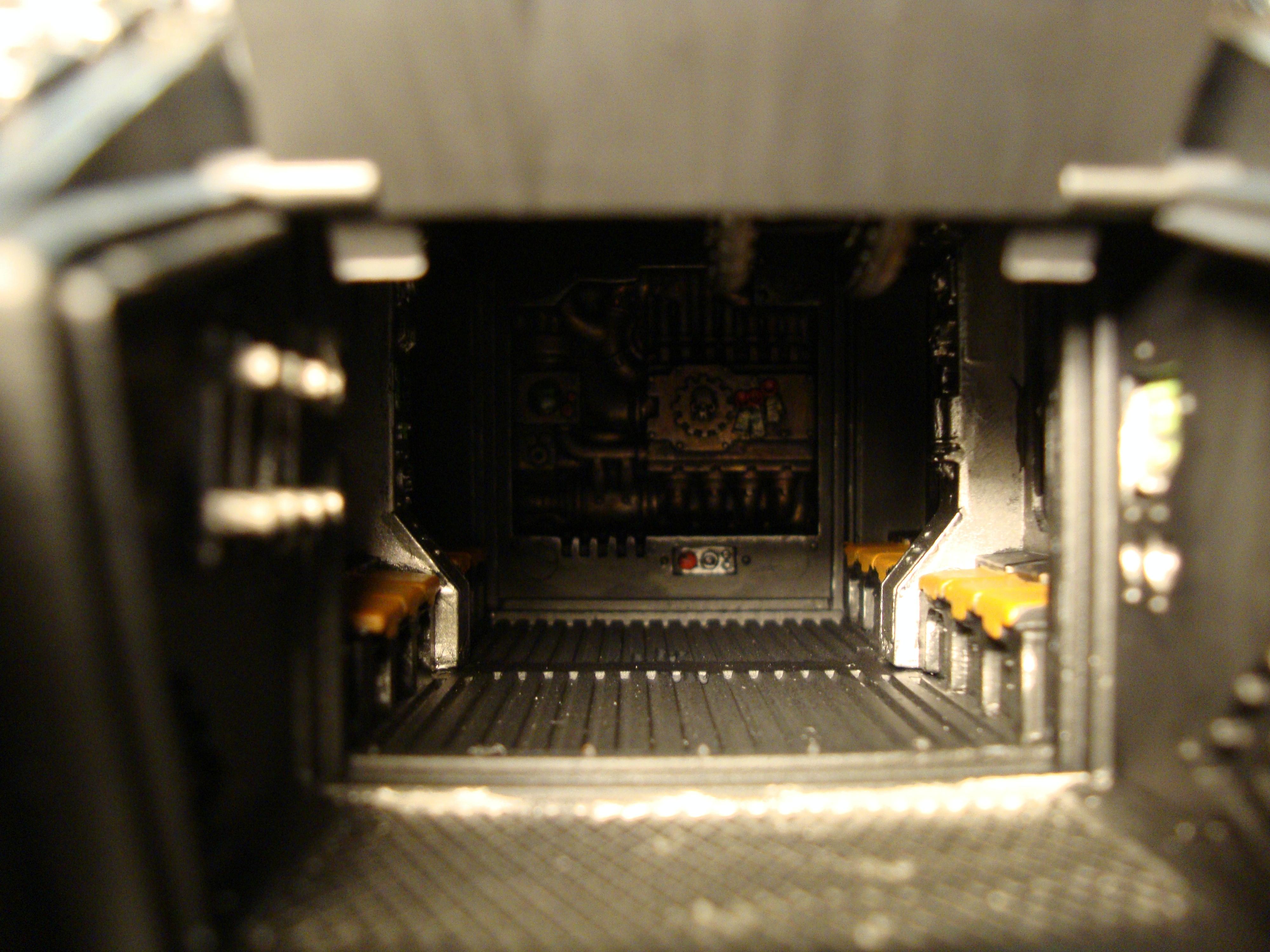 Interior, Land Raider, Space Marines