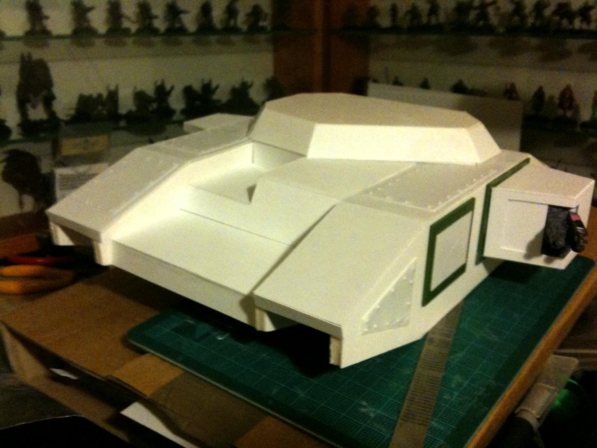 Baneblade, Cadians, Imperial Guard, Kitbash, Scratch Build, Work In Progress