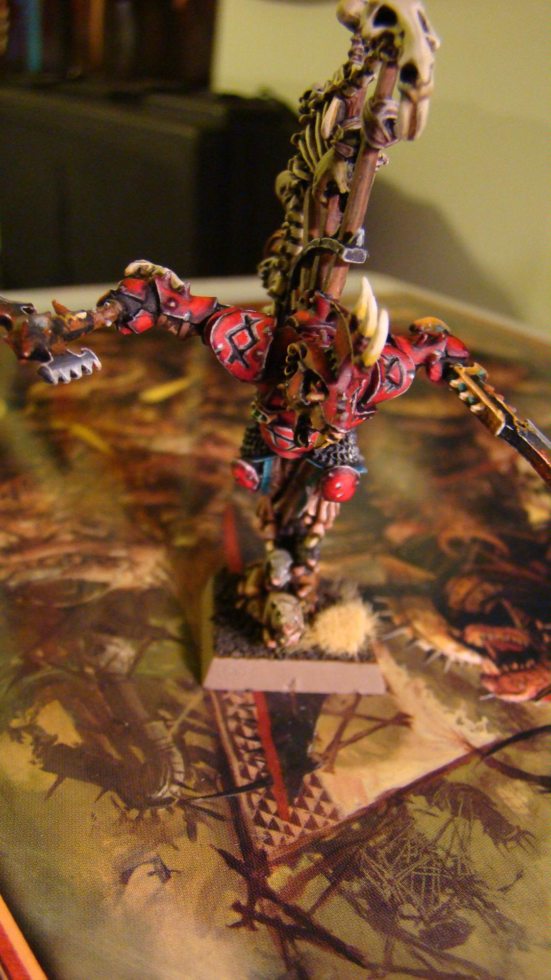 Awesome Paintjob, Lords And Heroes, Queek Headtaker, Skaven, Warhammer Fantasy, Warlord