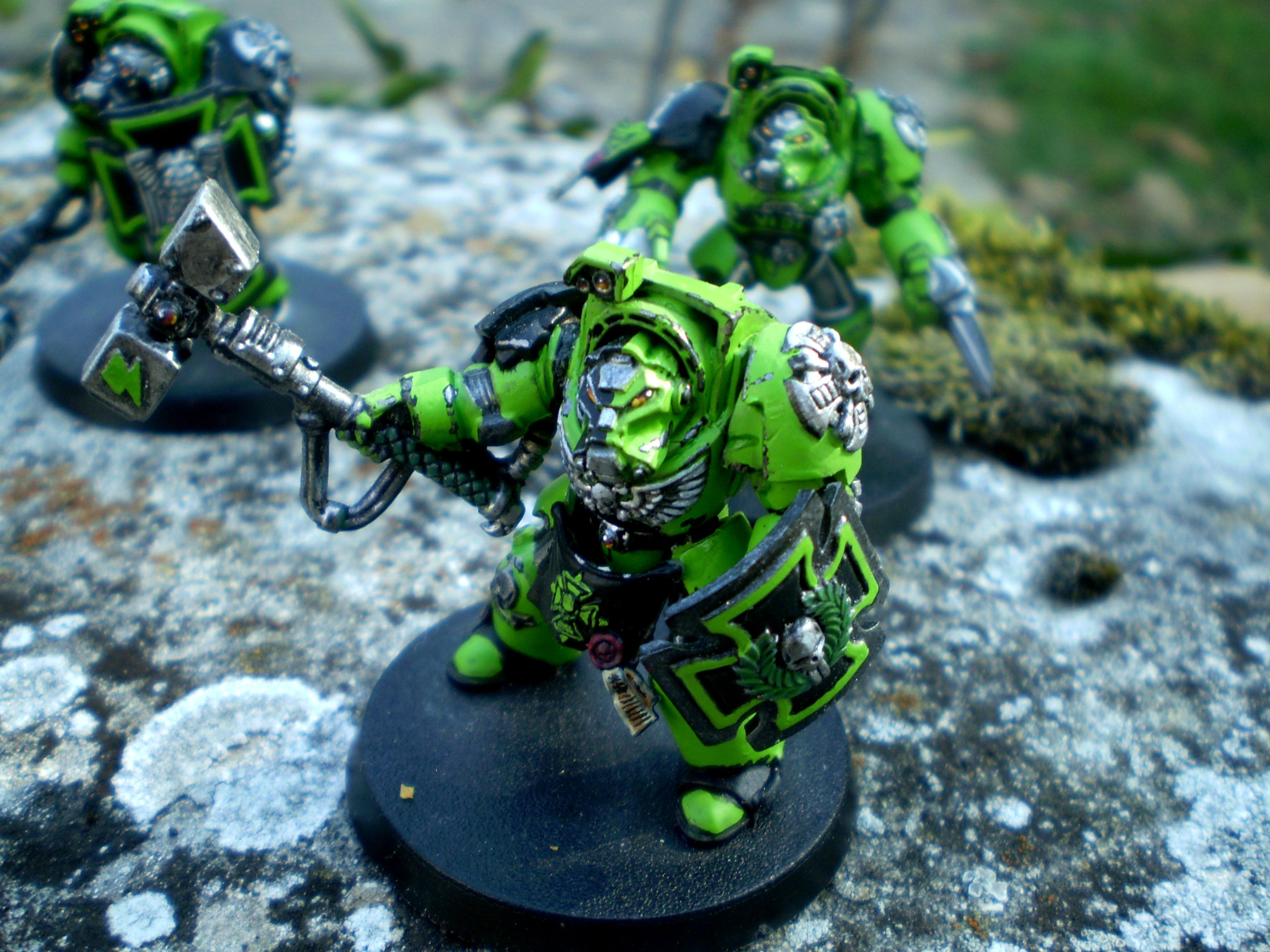 Green, Space Marines, Terminator Armor