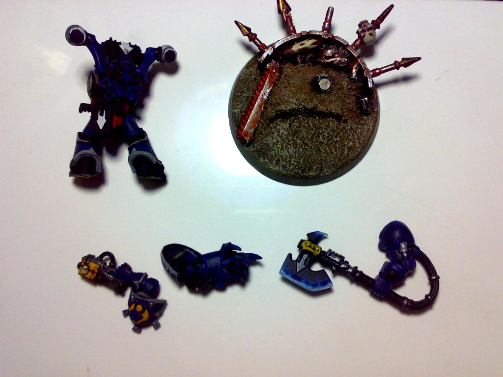 Chaos Space Marines, Night Lord Champion or Lord Magnetized