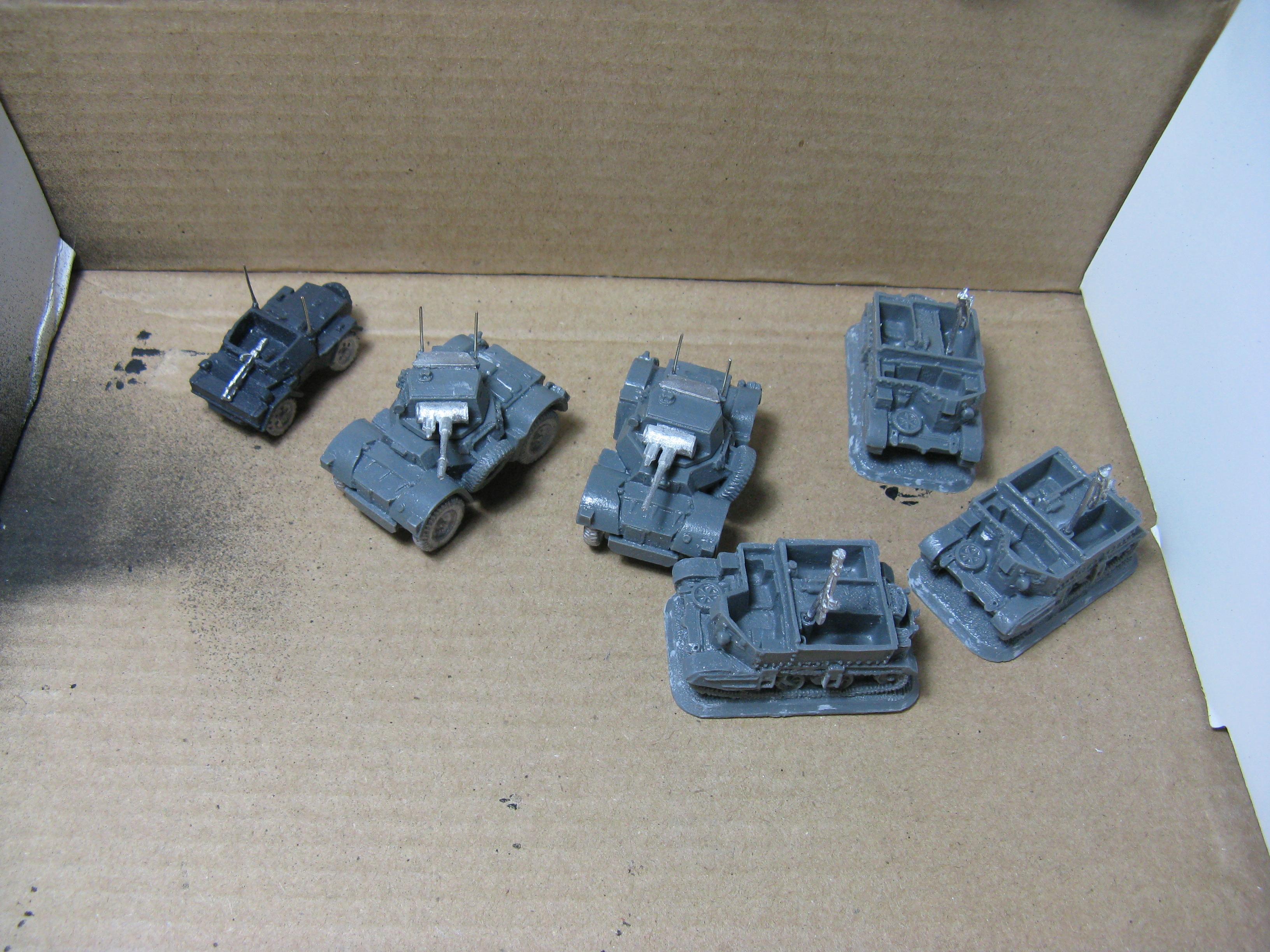 15mm, British, Flames Of War, Work In Progress, World War 2