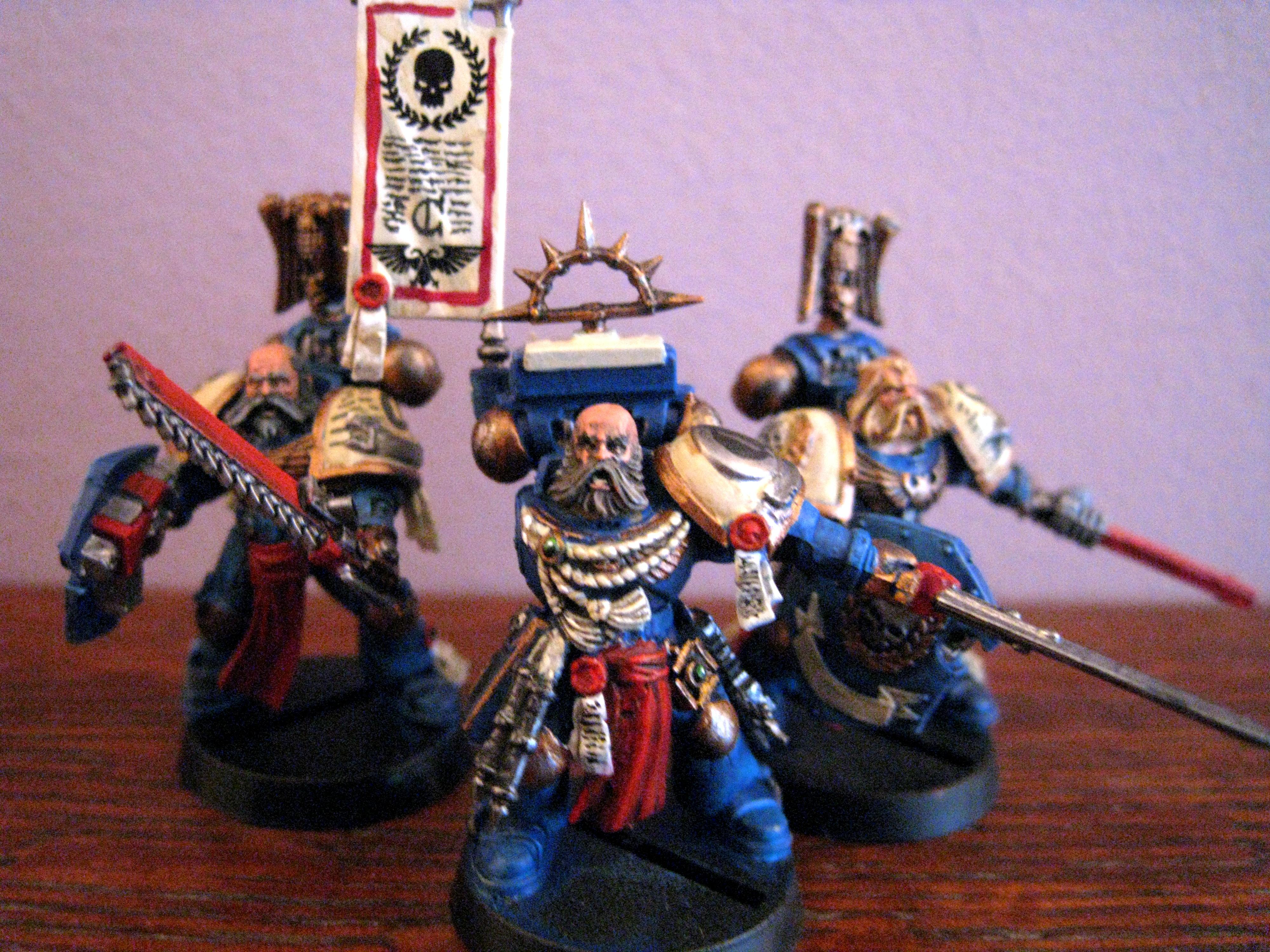Space Marines, cobalt marine veteran squad