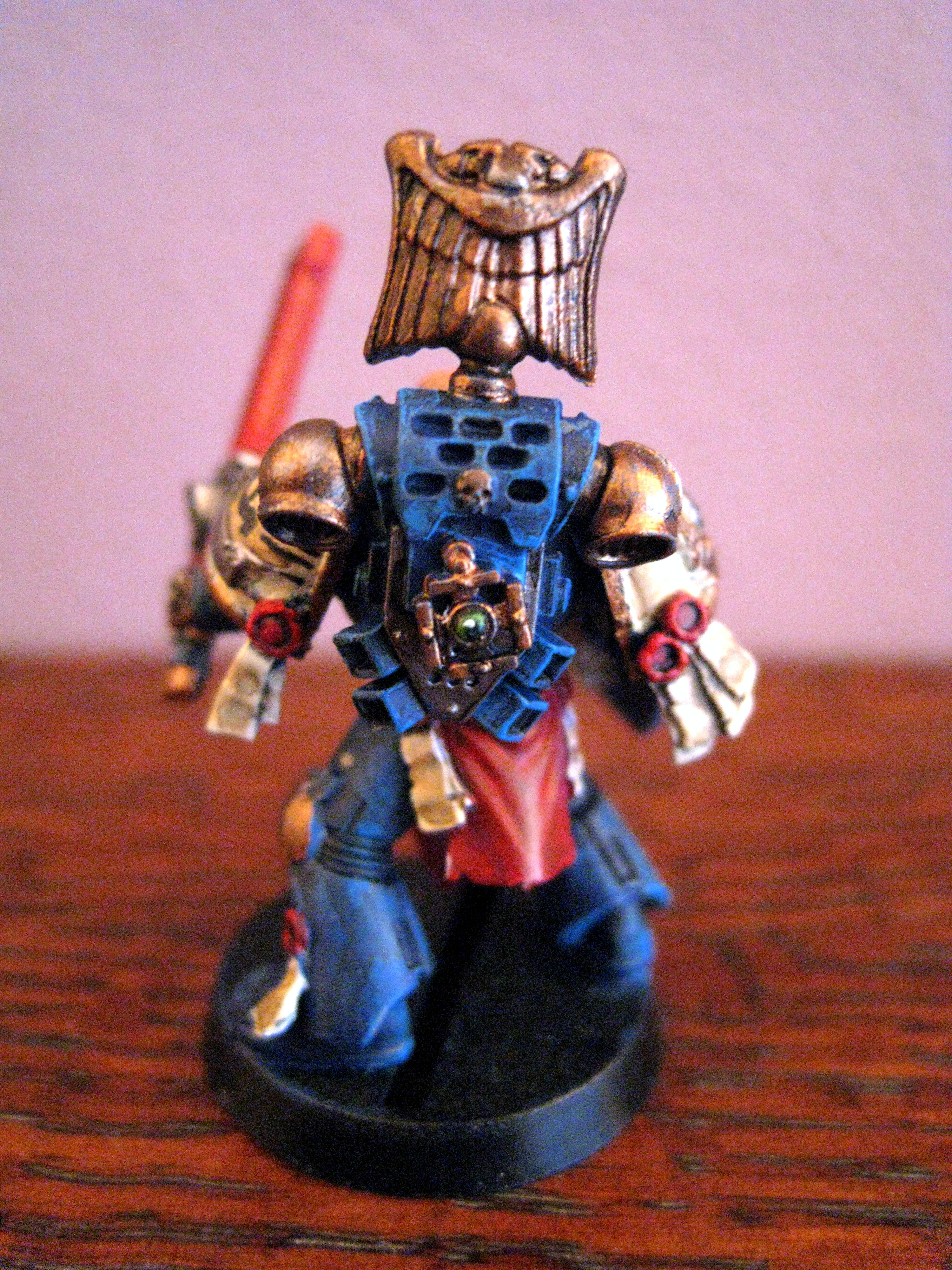 Space Marines, cobalt marine veteran squad