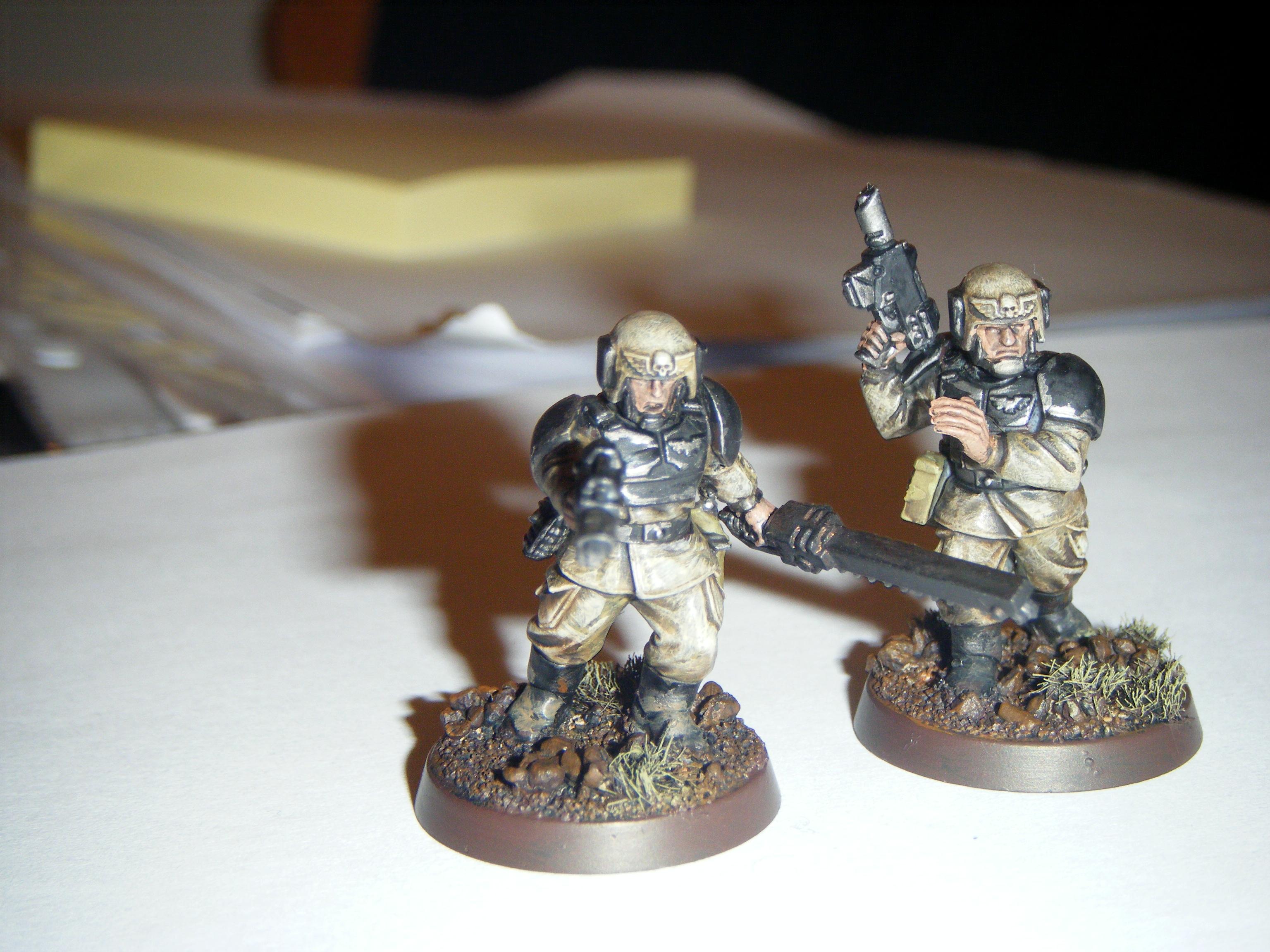 Cadians, Guardsmen, Imperial Guard, Warhammer 40,000