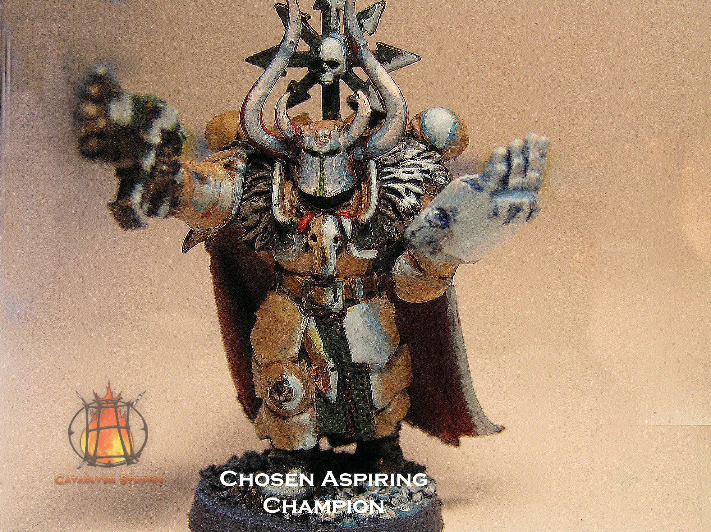 Cataclysm Studios, Champion, Chaos, Lord, Space Marines