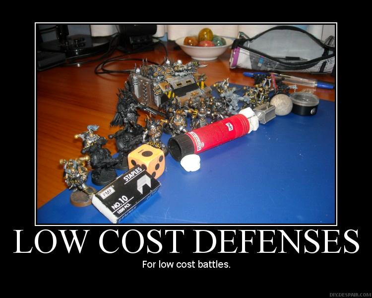 Chaos, Chaos Space Marines, Defend, Defenses, Humor, Iron Warriors, Parody
