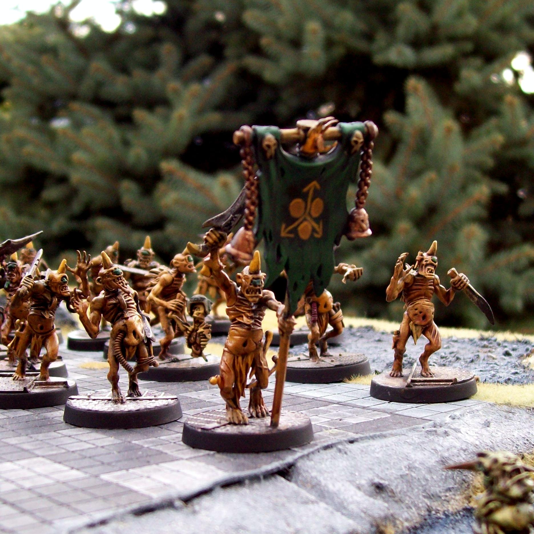 Chaos Daemons, Conversion, Nurgle, Plaguebearers