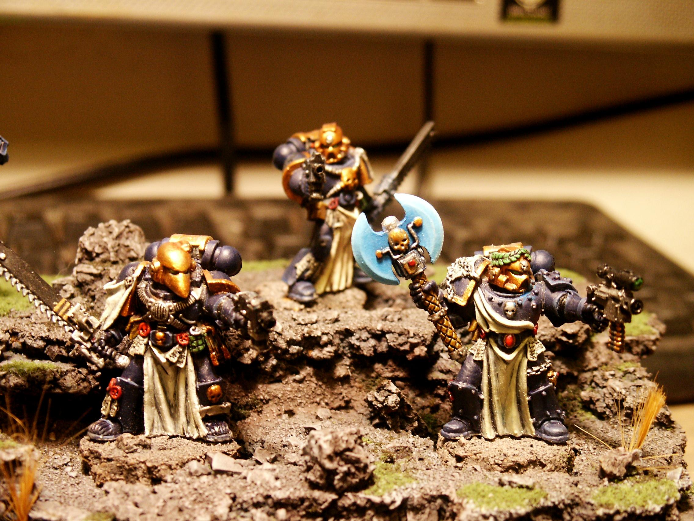 40k,space marine, command squad