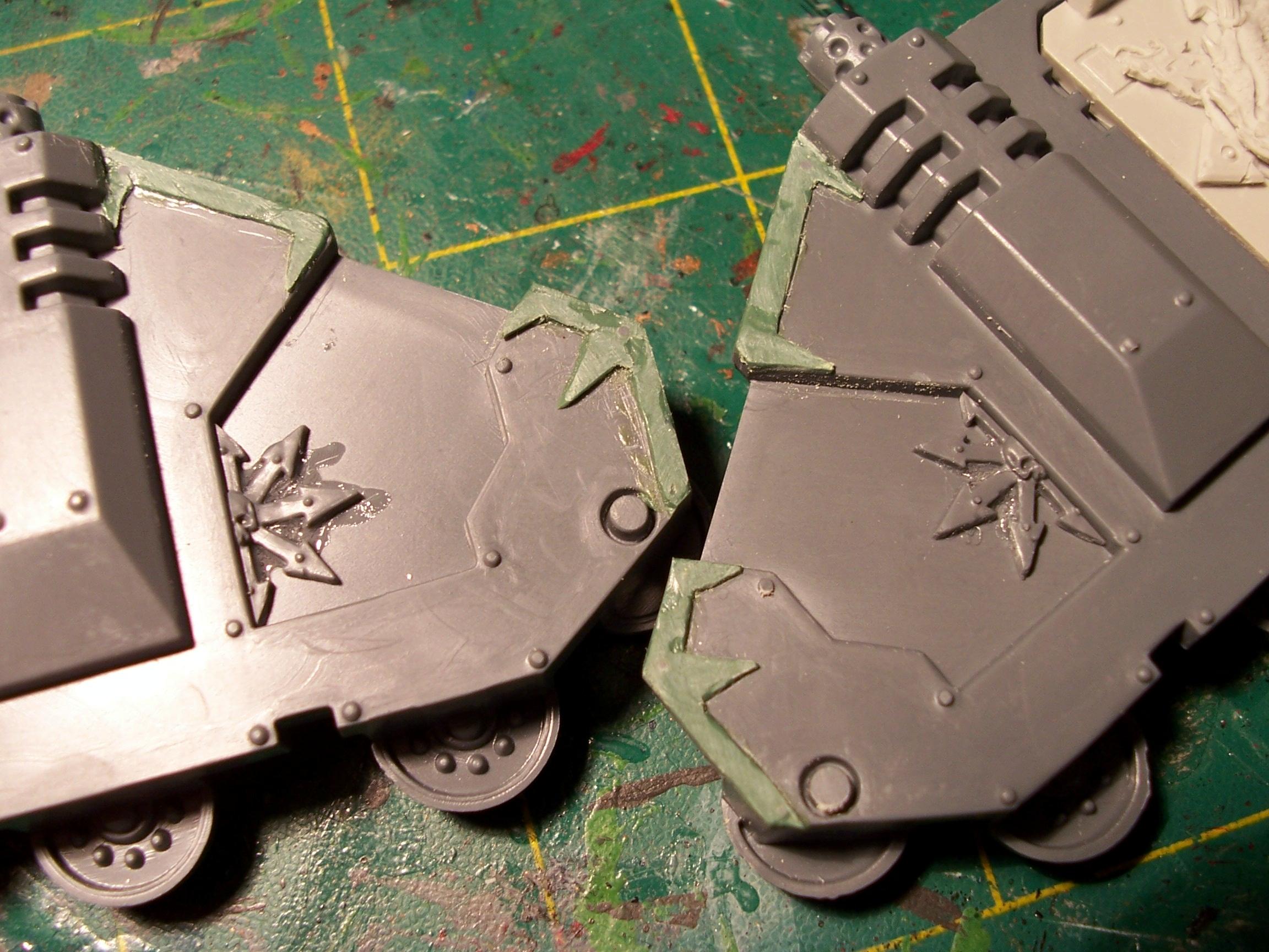 Alpha Legion, WIP - Alpha Legion Rhino