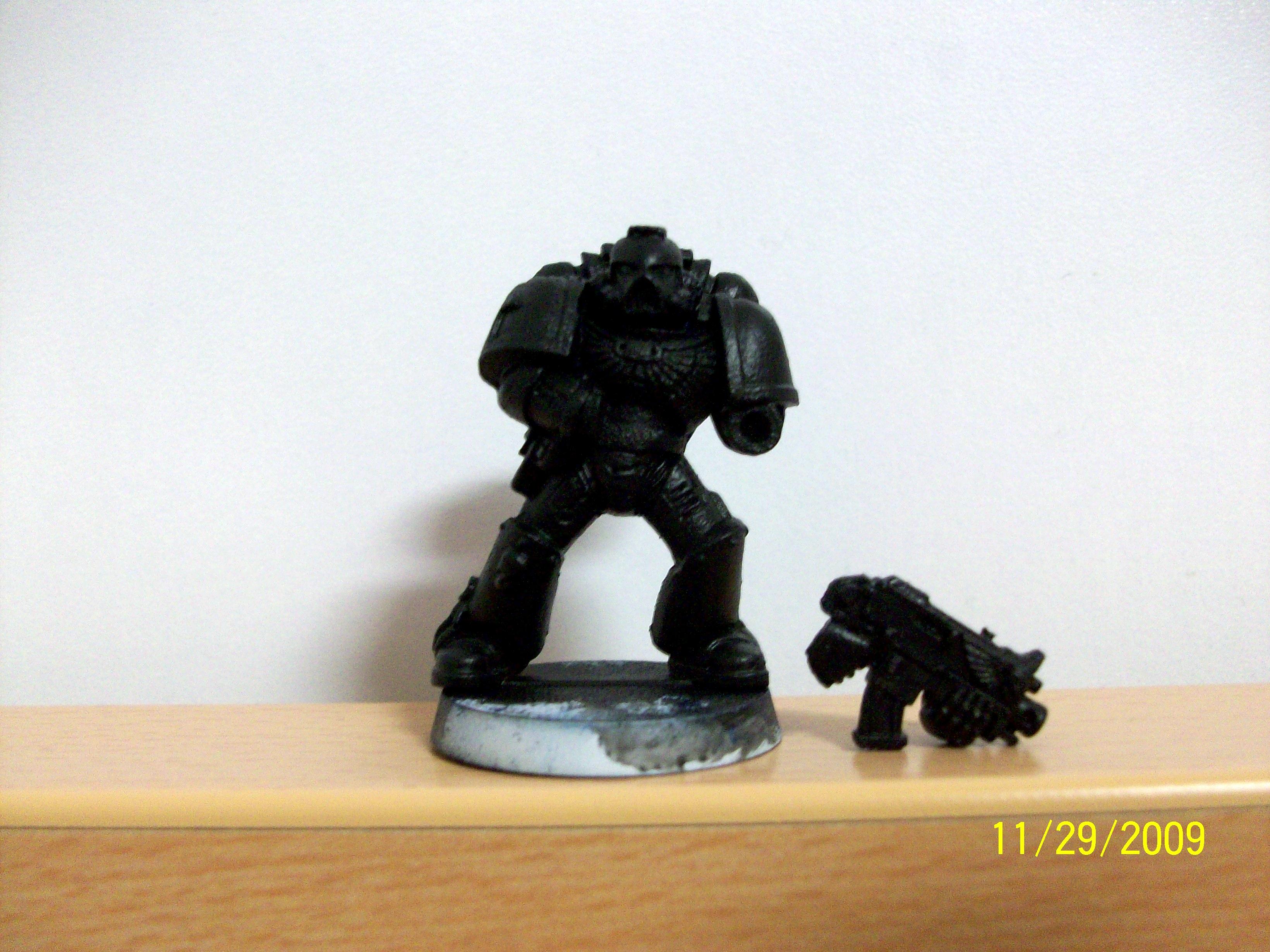 black base