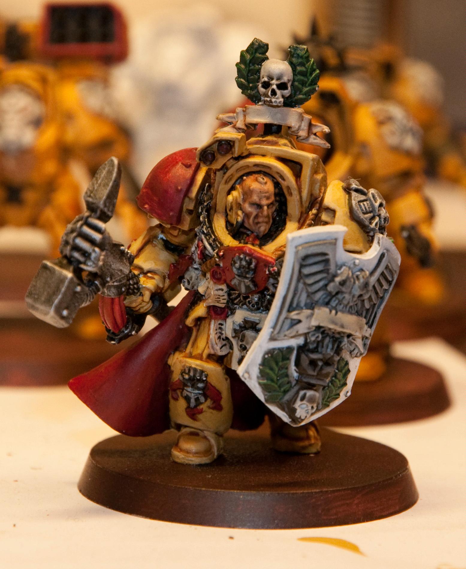 Imperial Fists, Lysander, Space Marines, Warhammer 40,000, Yellow