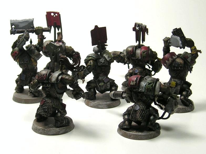 Black Orcs, Boy, Conversion, Orks