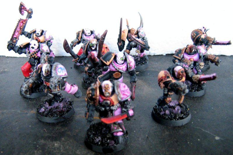 Chaos, Chaos Space Marines, Conversion, Emperor's Children, Renegades, Warhammer 40,000