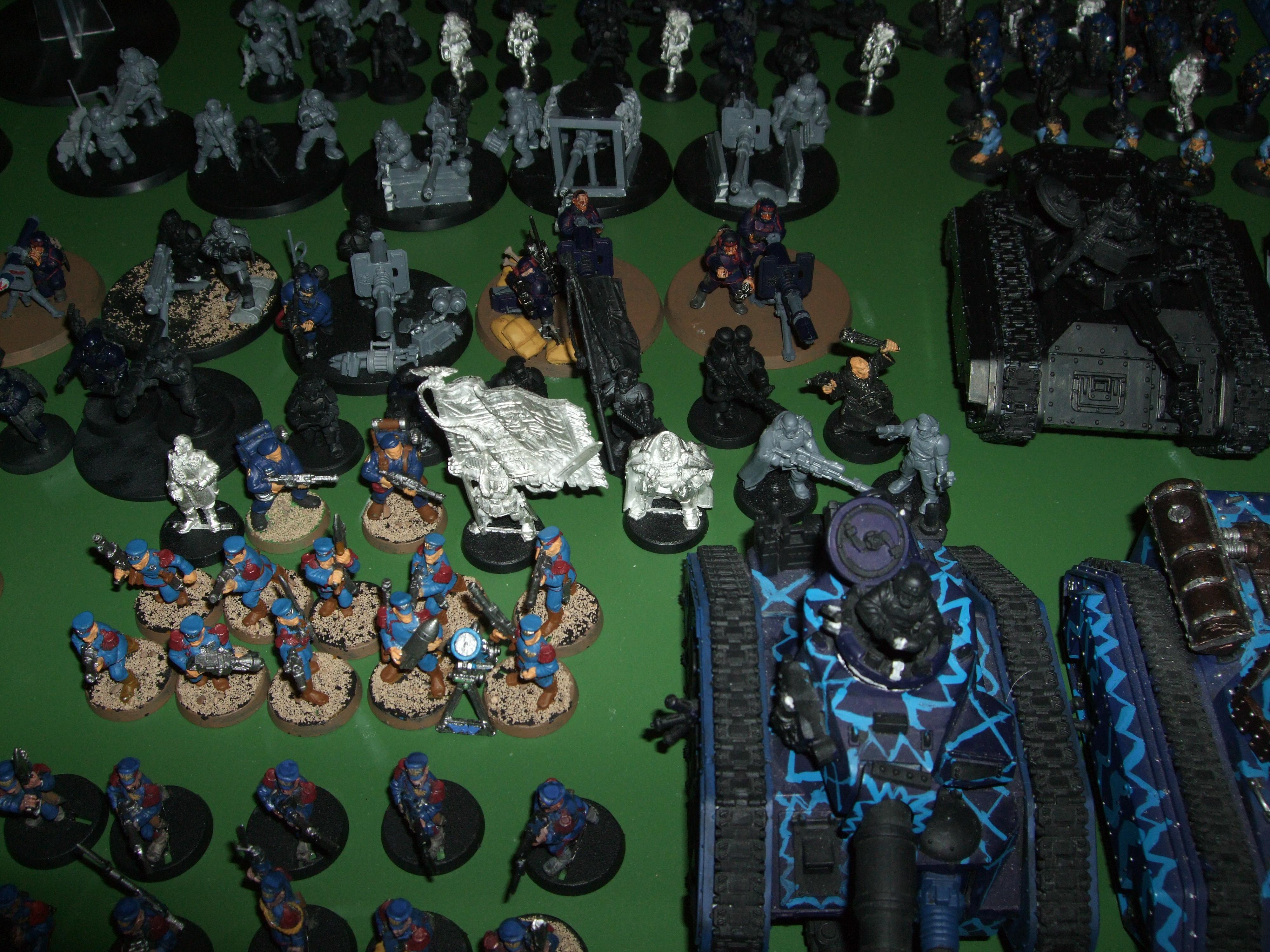 Cadians, Catachans, Imperial Guard, Manticore, Mordians, Tank