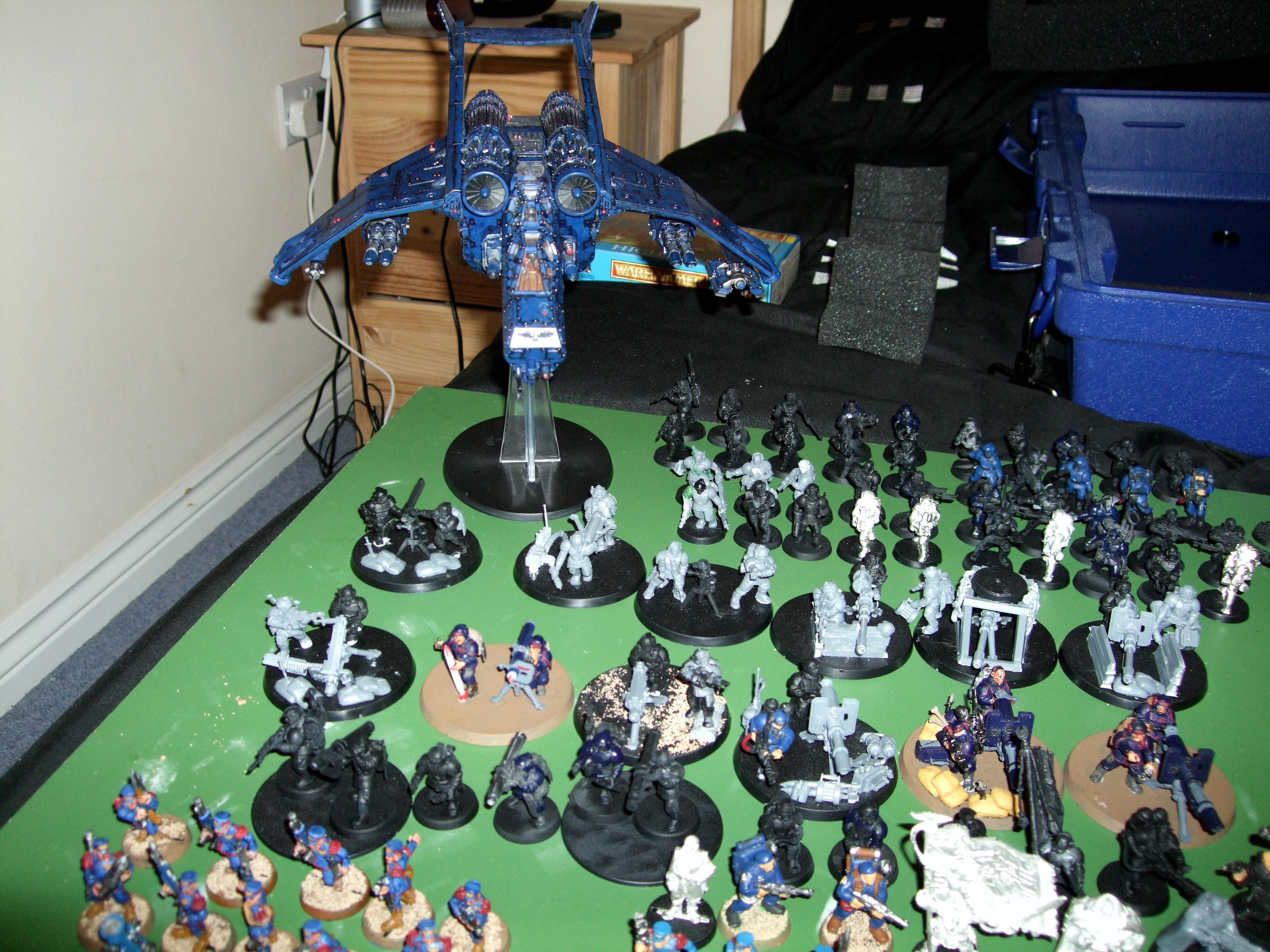Cadians, Catachans, Imperial Guard, Manticore, Mordians, Tank, Vendetta