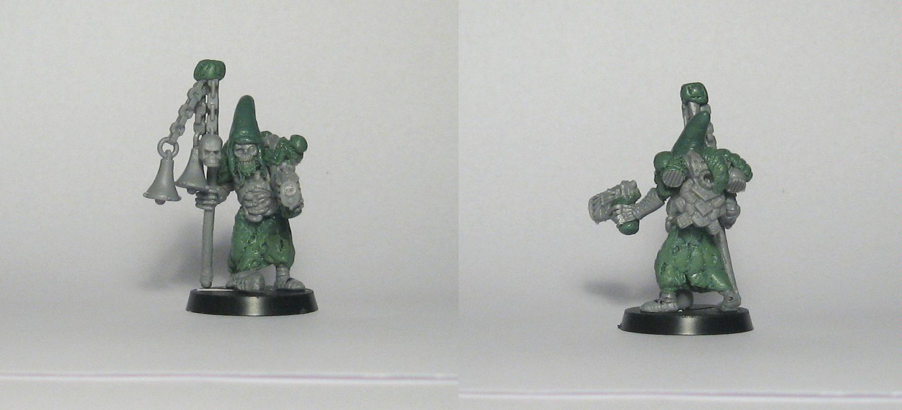 Chaos, Nurgle, Sorcerer, Work In Progress