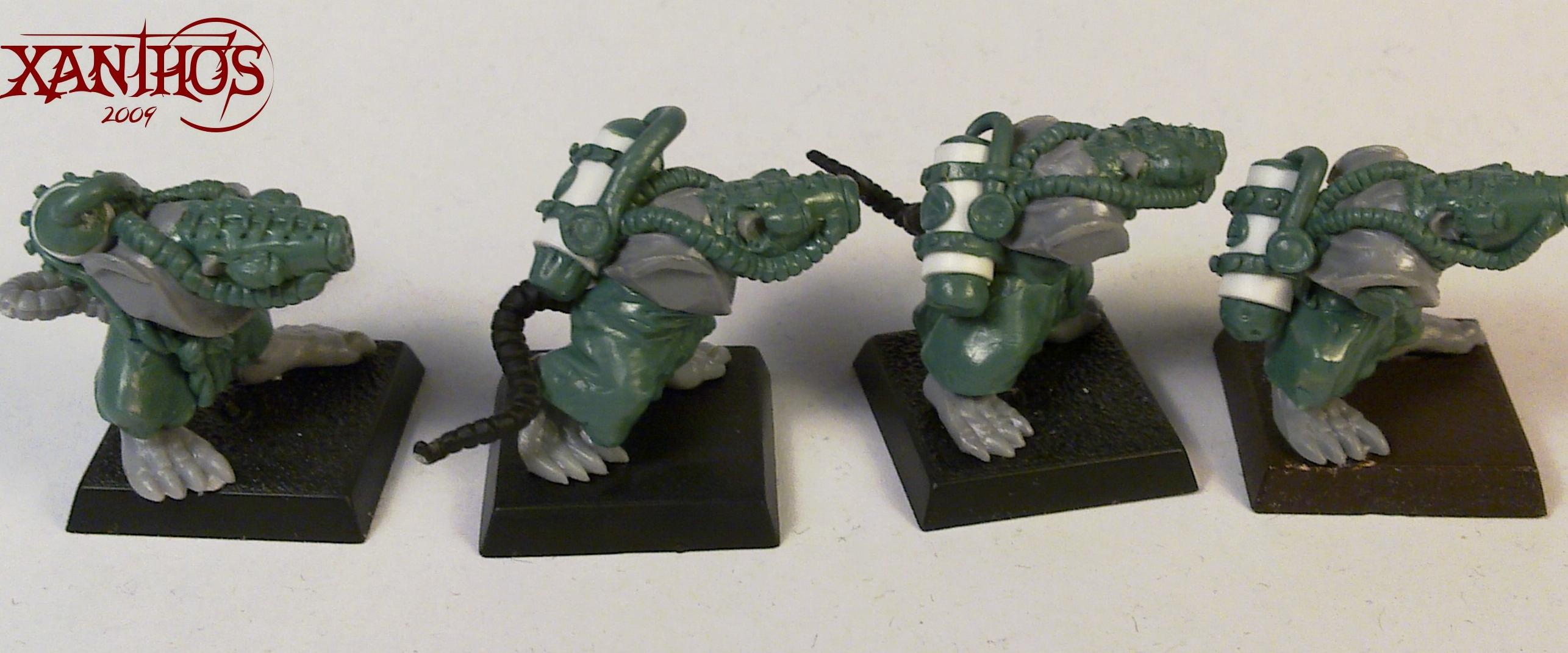 Side shot of the Globadiers