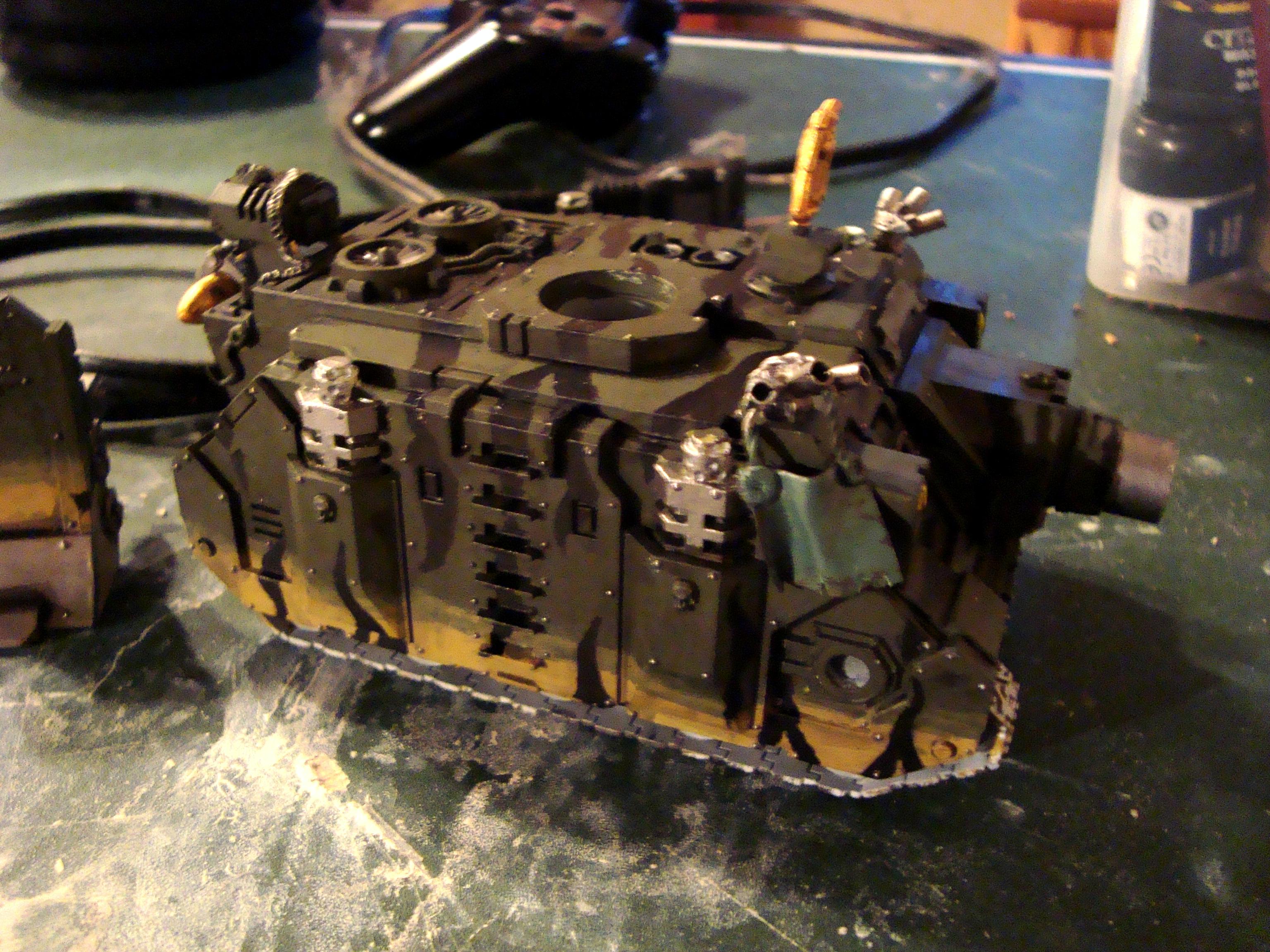 Camouflague, Rhino, Space Marines, Vindicator