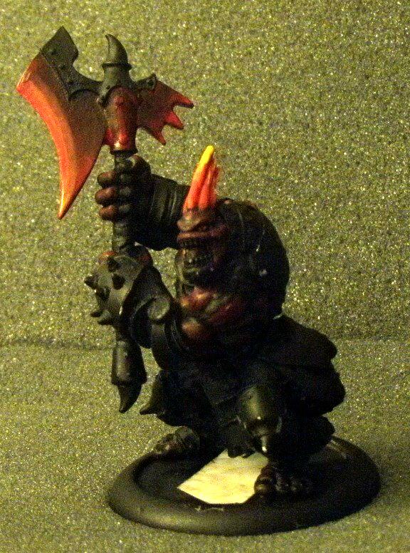 Axer, Hordes, Trollbloods, Work In Progress