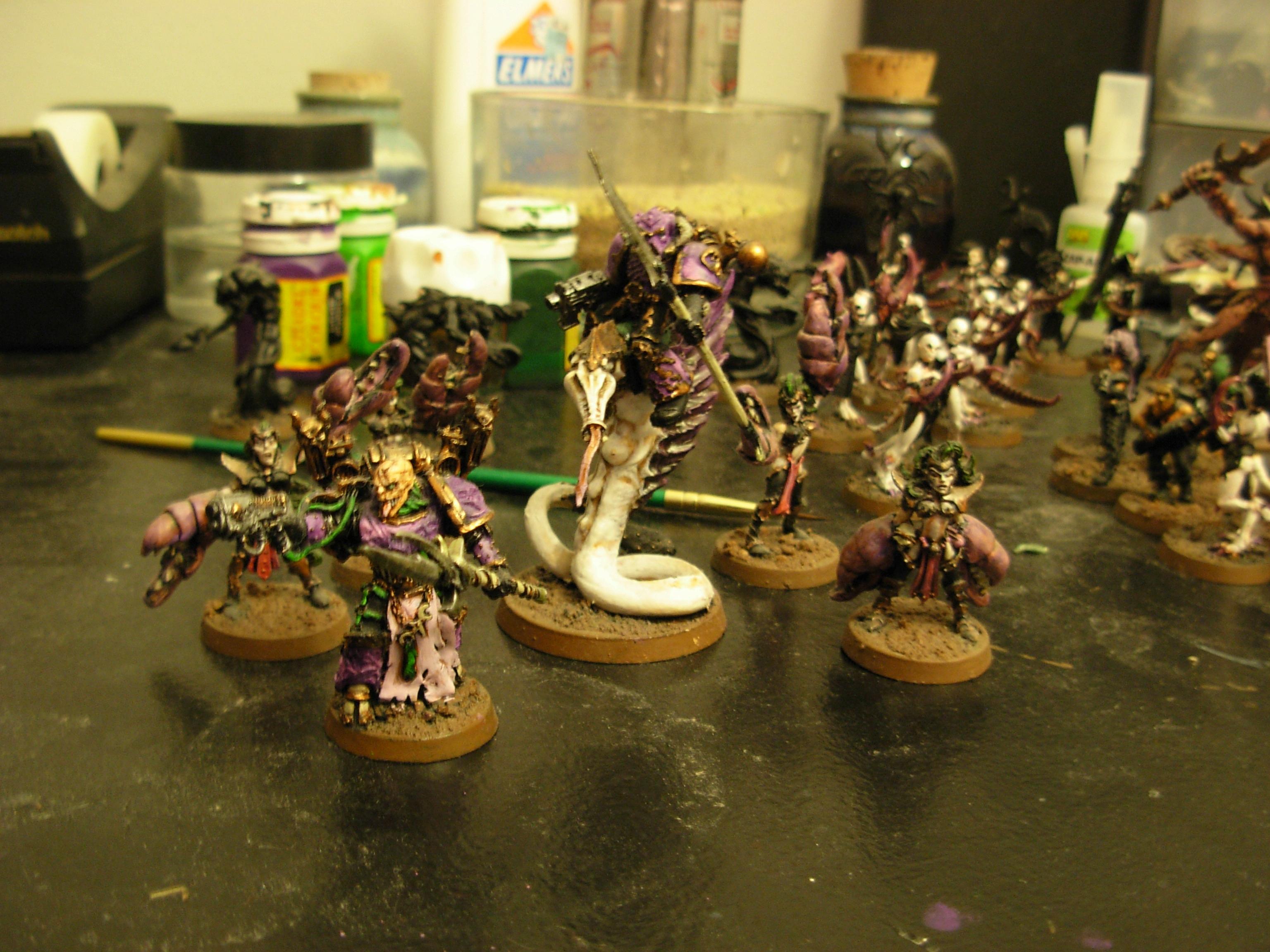 EC Lord and sorcerer with converted daemonettes