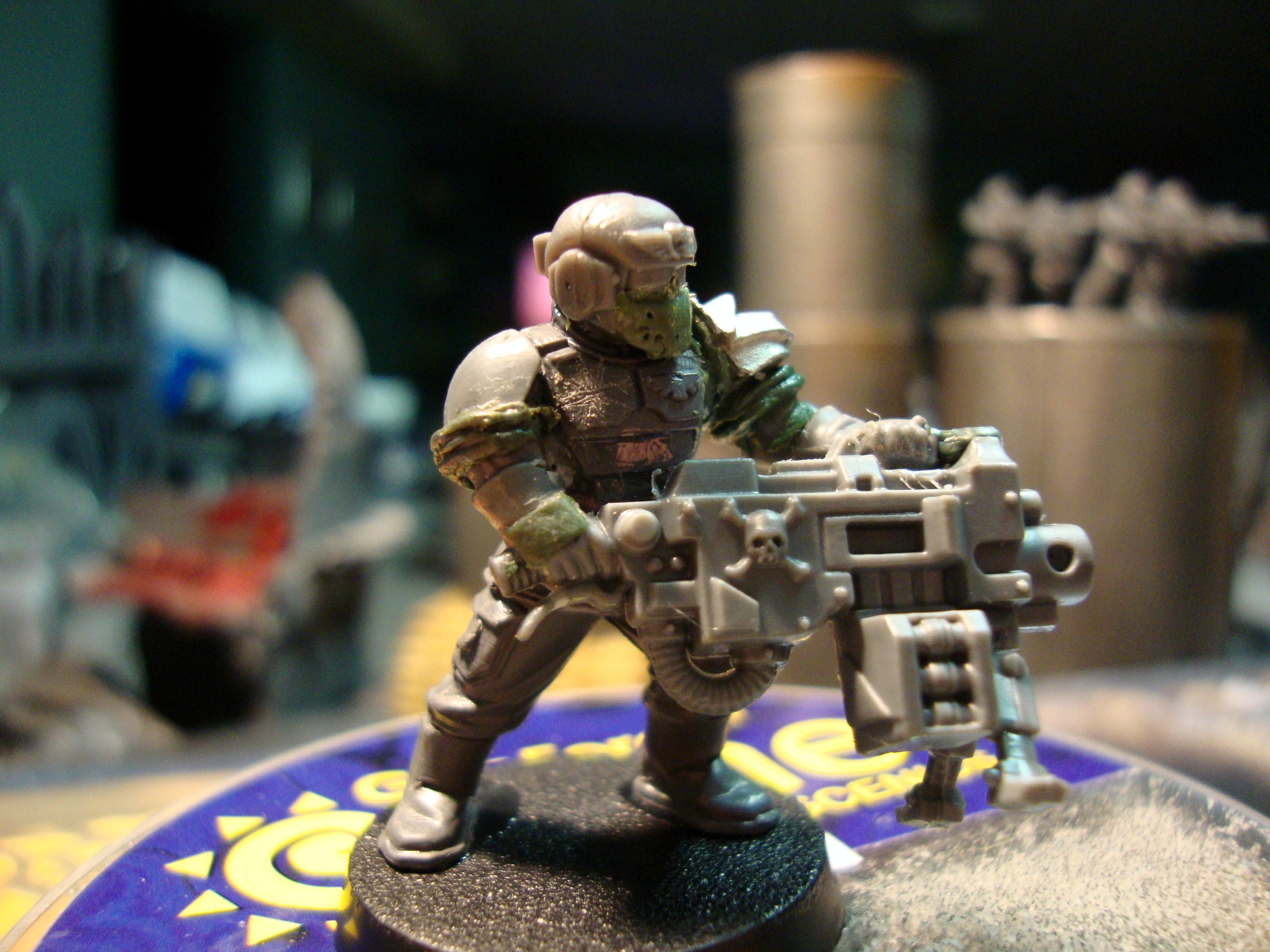 Heavy Bolter, Imperial Guard, Work In Progress