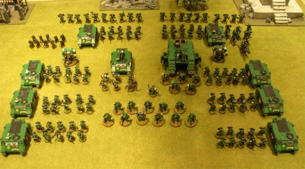Army, Salamanders full army