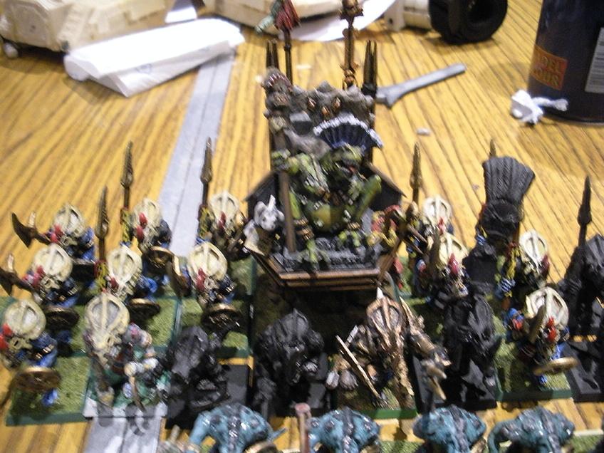 Darius, Lizardmen, slaan