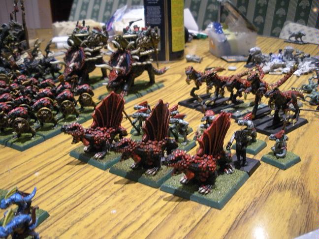 Darius, Lizardmen, salamanders