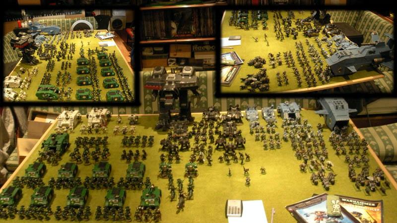 Army, Space Marines, Thunderhawk, Warhound