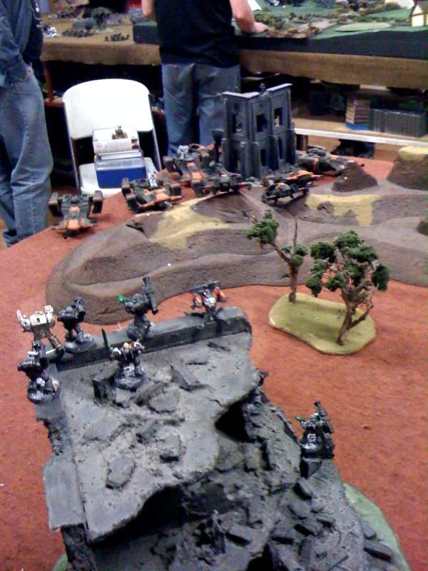 Battle Report, Space Wolves, Tau