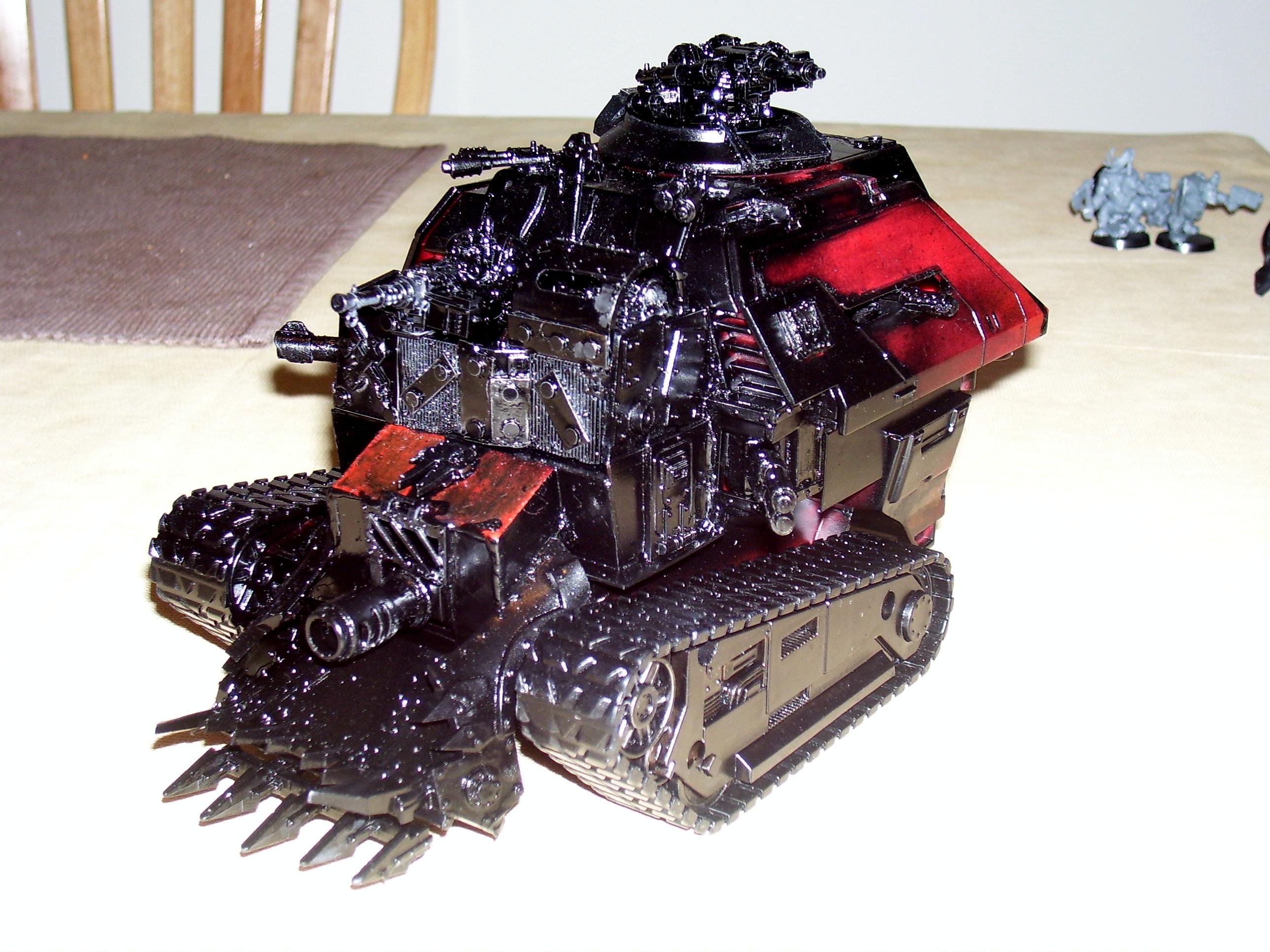 Battlewagon, Orks, Wip Battlewagon, Work In Progress