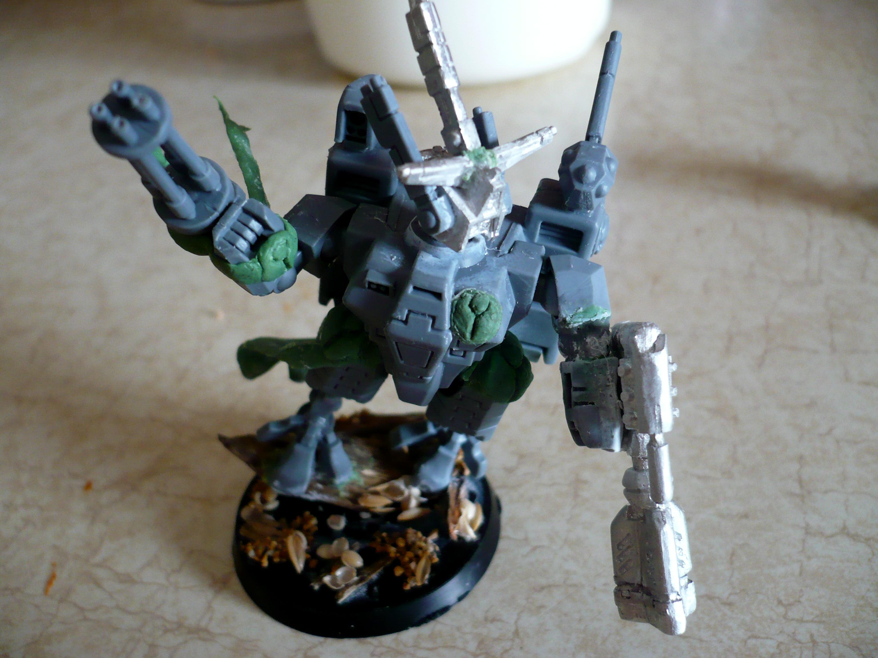 Tau Black Custom, Battlesuit Shas'O/El