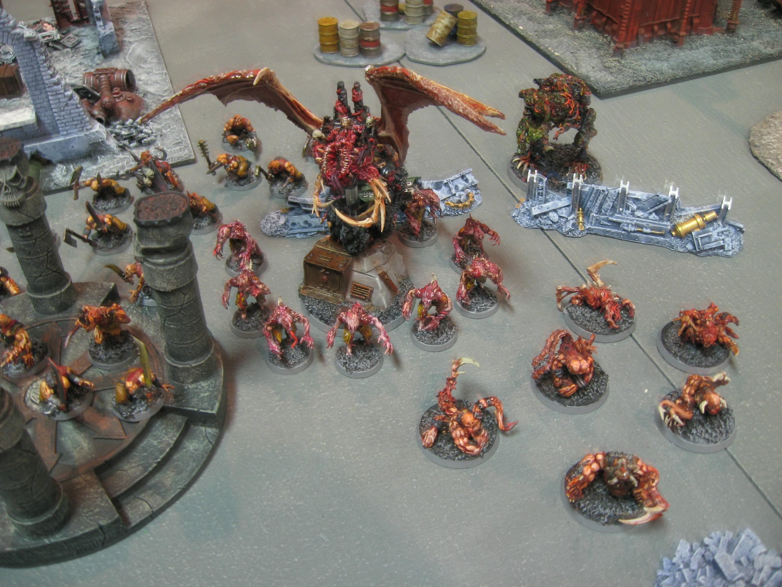 Army, Bloodletters, Bloodthirster, Chaos Daemons, Conversion, Daemons, Fiends