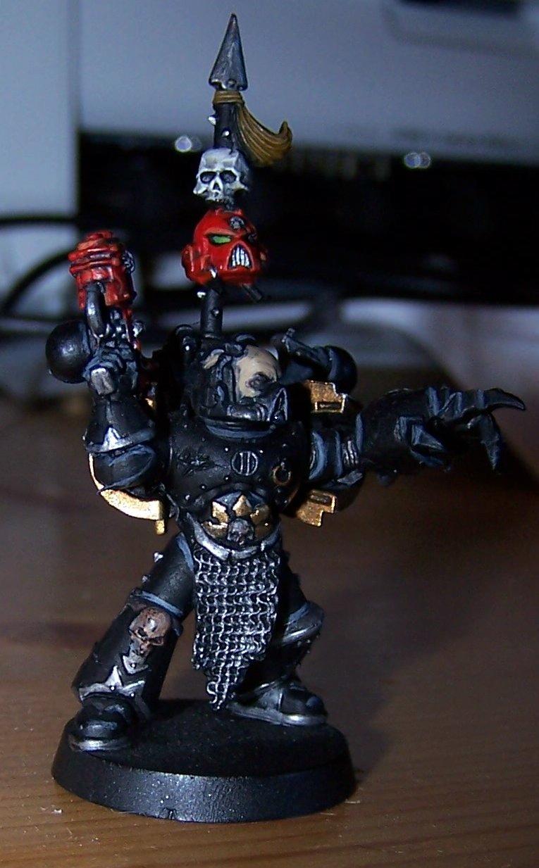 Black Legion, Champion, Chaos Space Marines, Power Fist, Warhammer 40,000