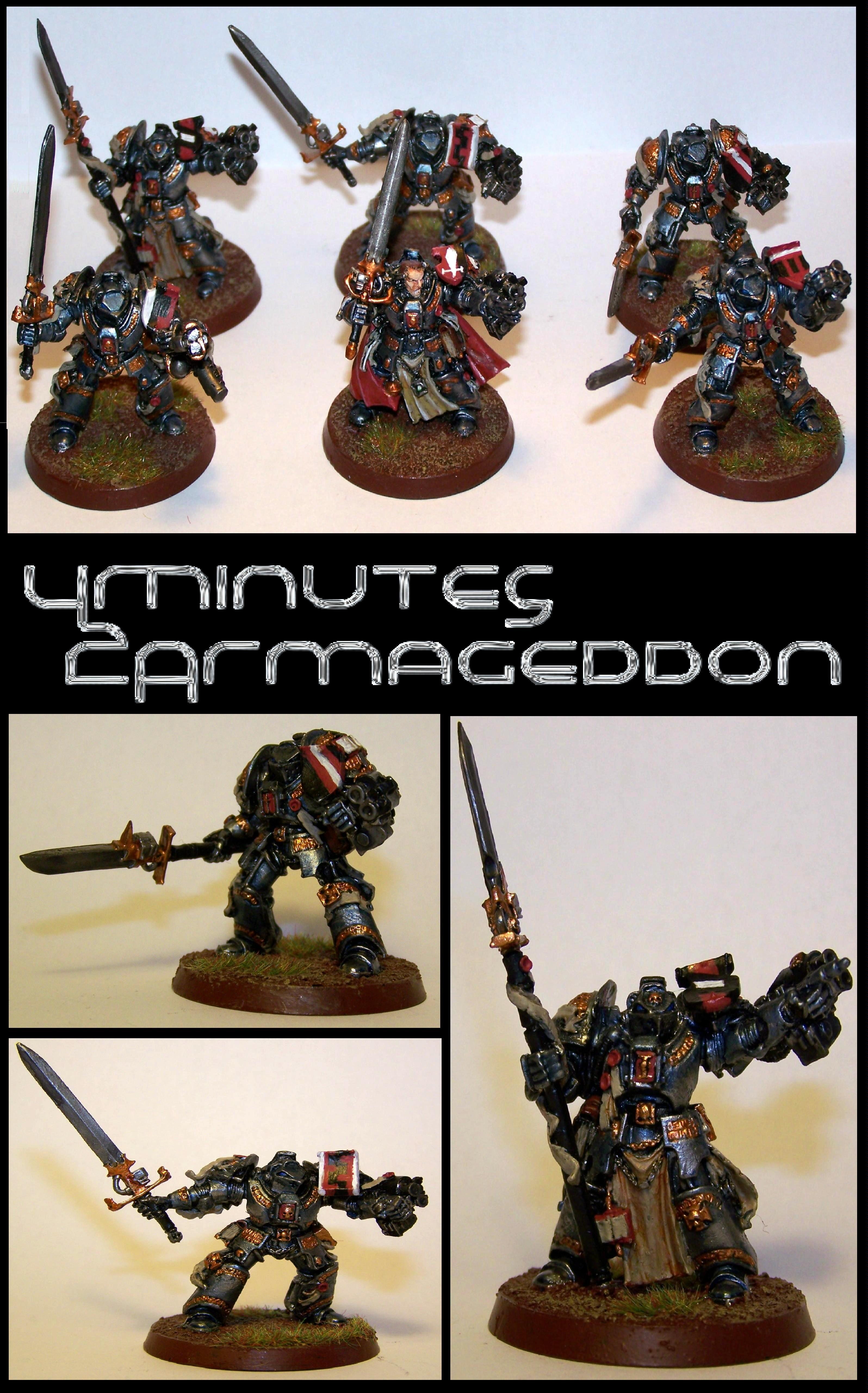 4m2a, Deamonhunters, Grey Knights, Terminator Armor, Warhammer 40,000
