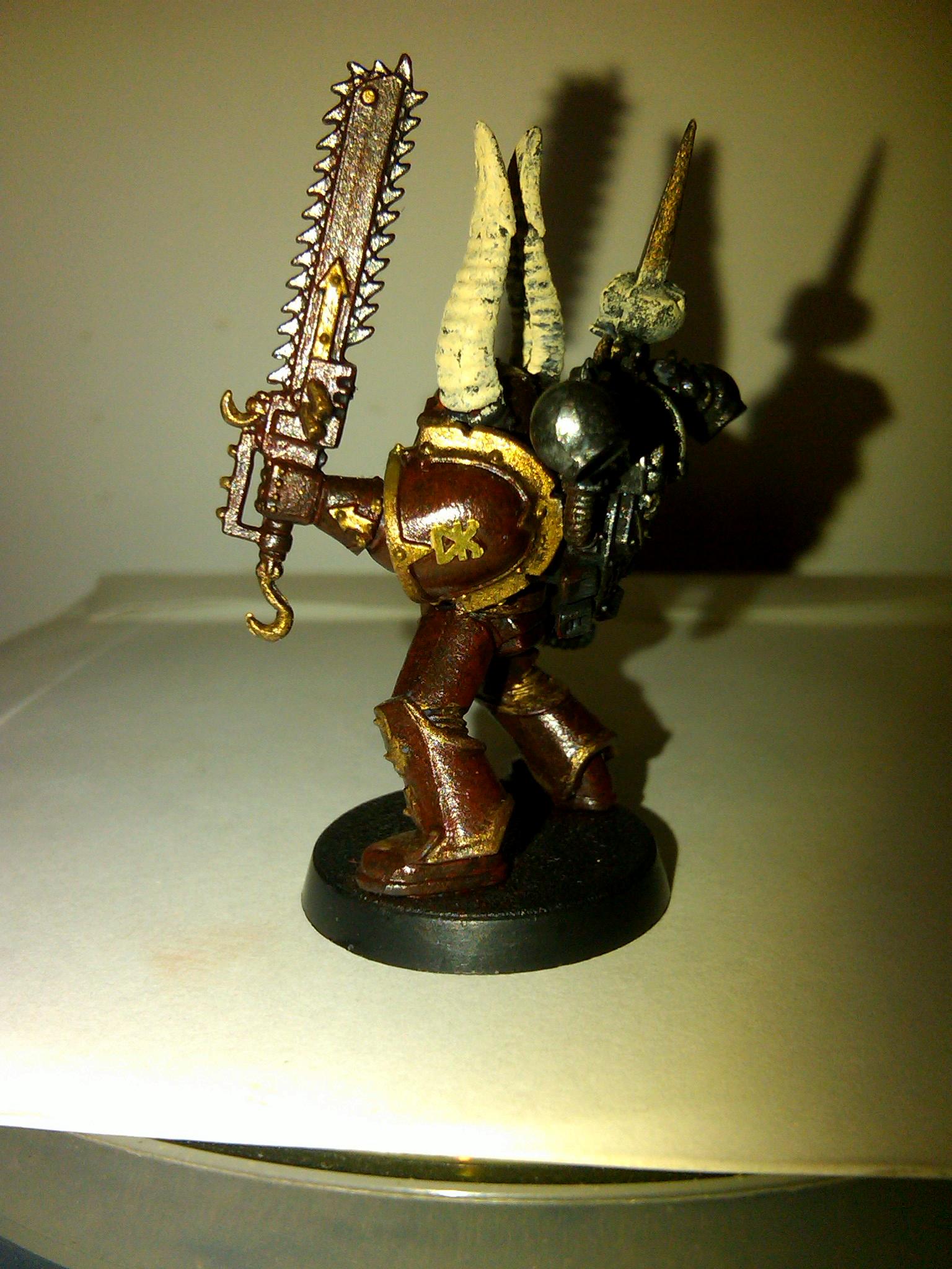 Chaos Space Marine Side-View