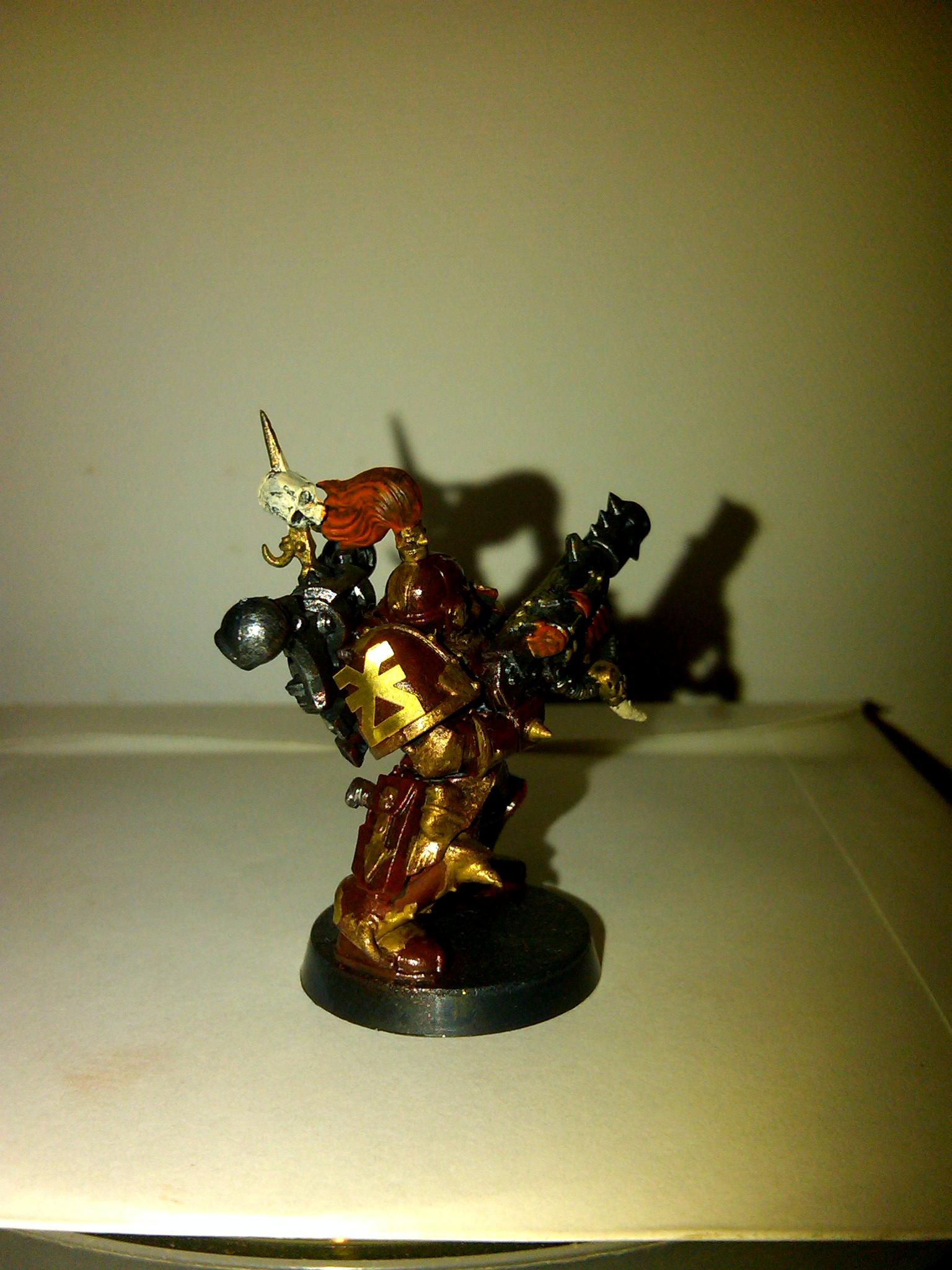 Chaos Space Marine Side-View