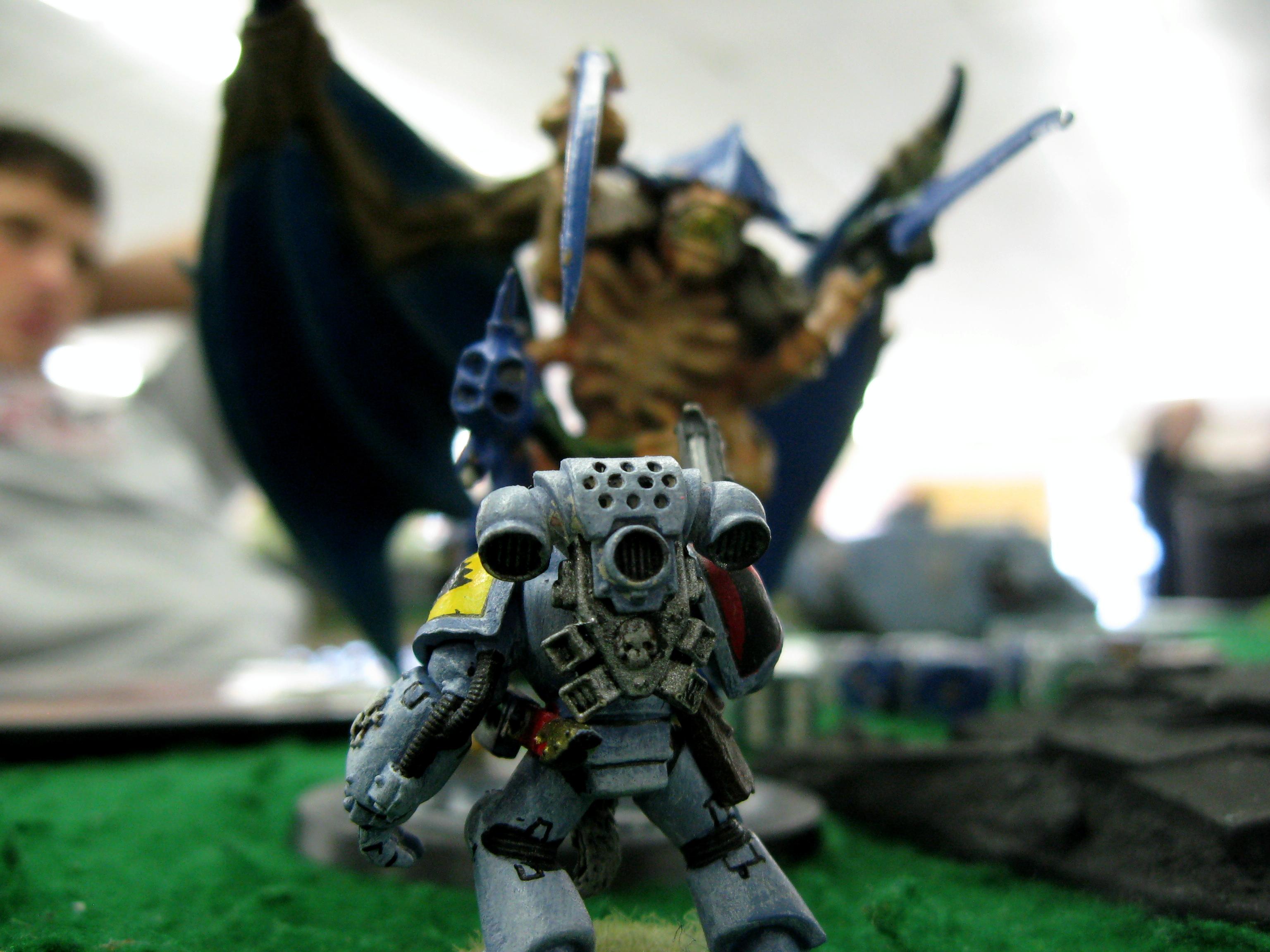 Space Wolves, Tournament, Tyranids, Winged Hive Tyrant