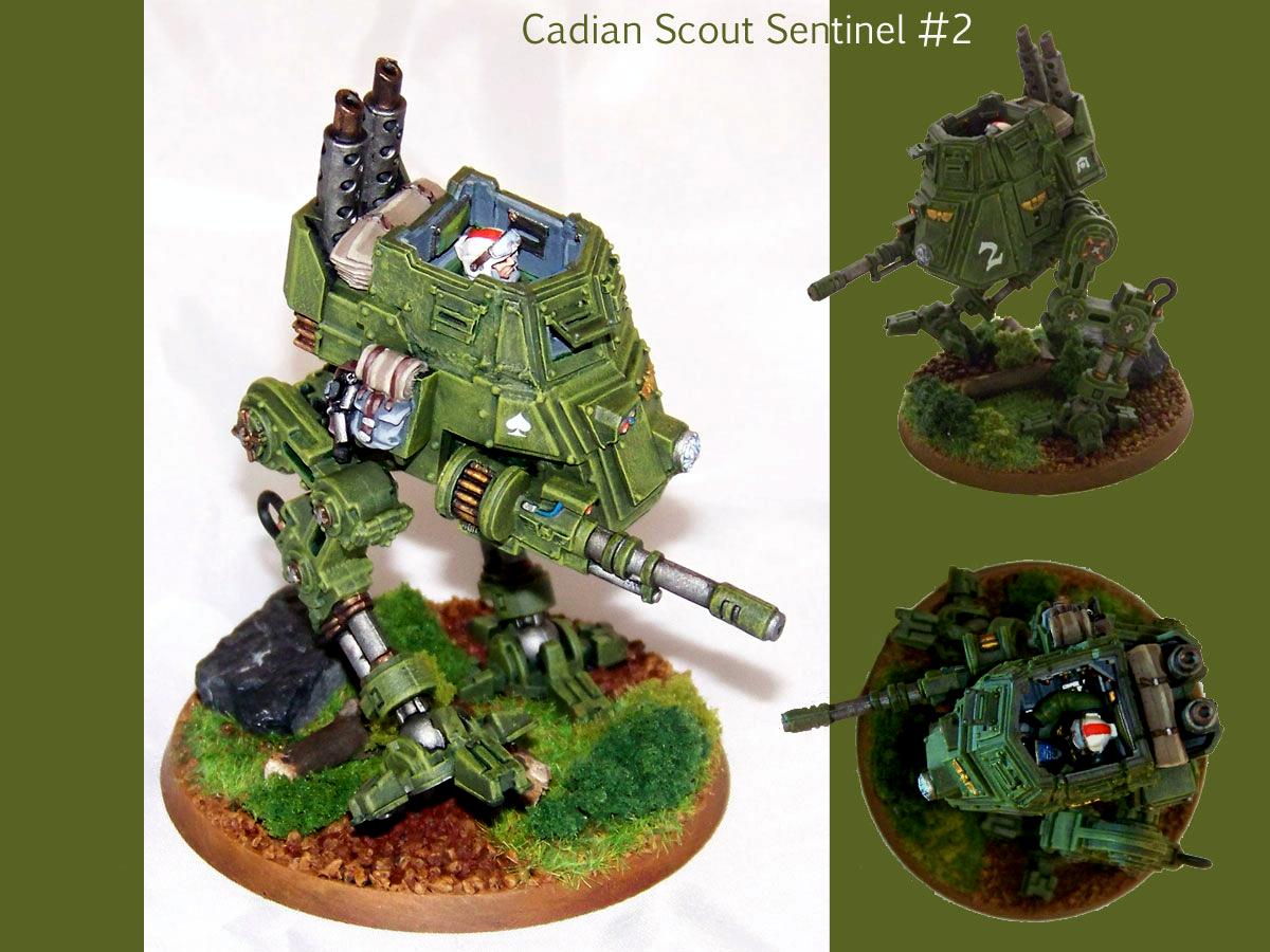 Cadians, Fast Attack, Imperial Guard, Scouts, Sentinel, Warhammer 40,000