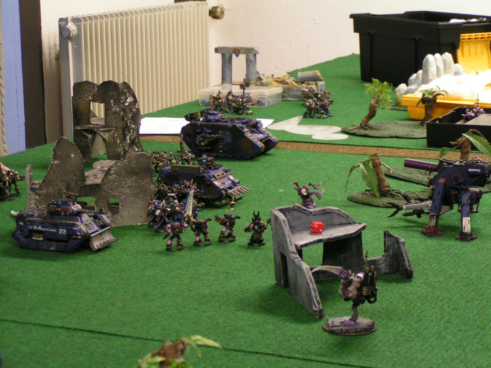 The battle