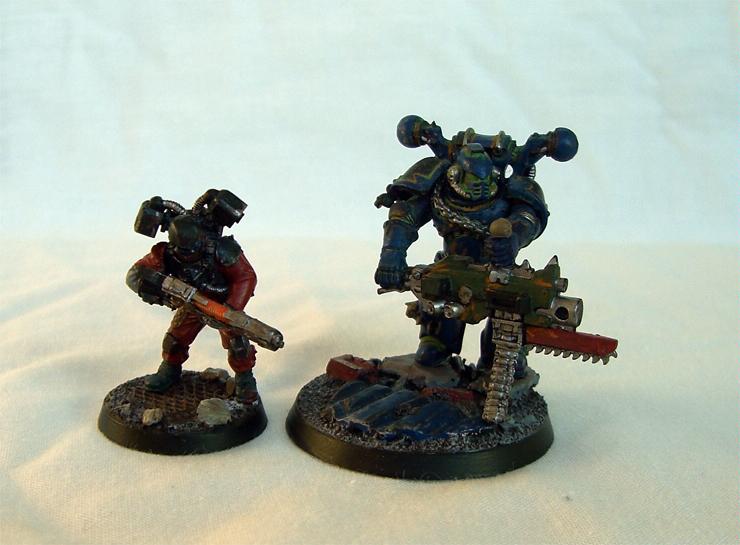 Marine size comparison